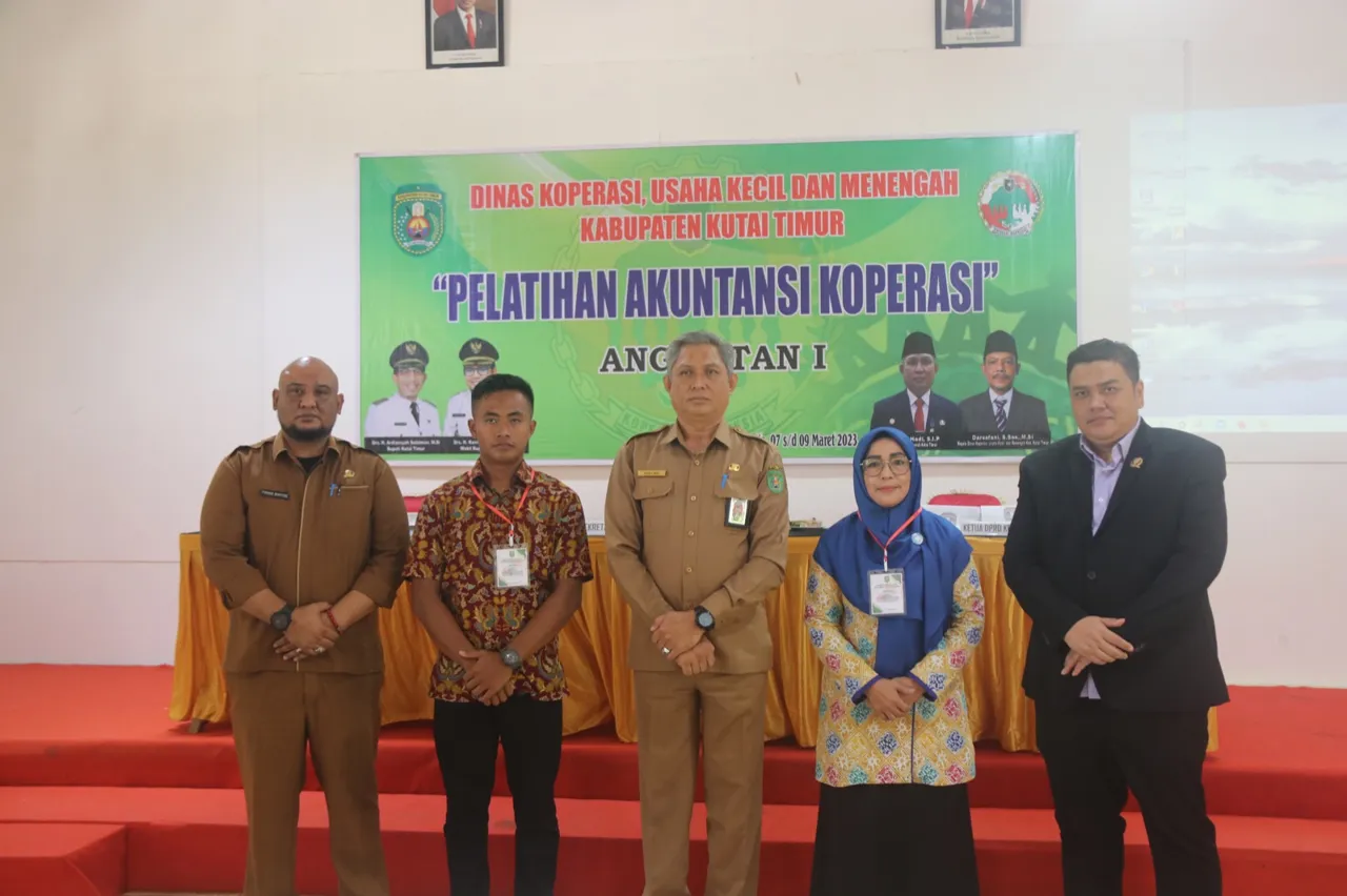 Tingkat SDM Pengurus Koperasi, Diskop dan UKM Kutim Gelar Pelatihan Diikuti 30 Orang Perwakilan Koperasi se Sangatta Utara