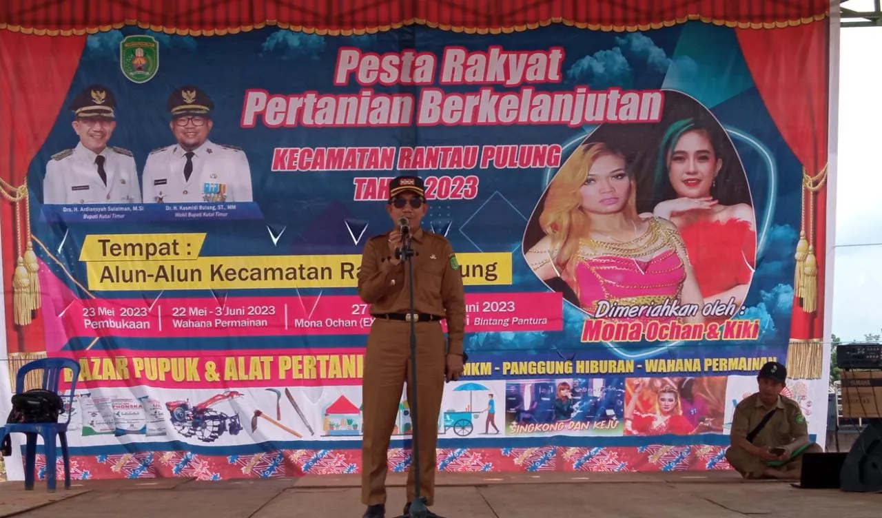 Bupati Hadiri Pesta Rakyat Pertanian Berkelanjutan tahun 2023 di Ranpul