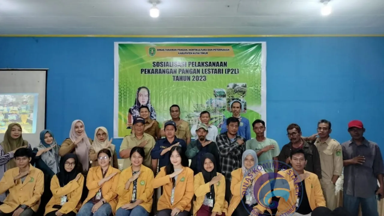 Tingkatkan Ketersedian Pangan B2SA, DTPHP Kutim Gelar Sosialisasi P2L