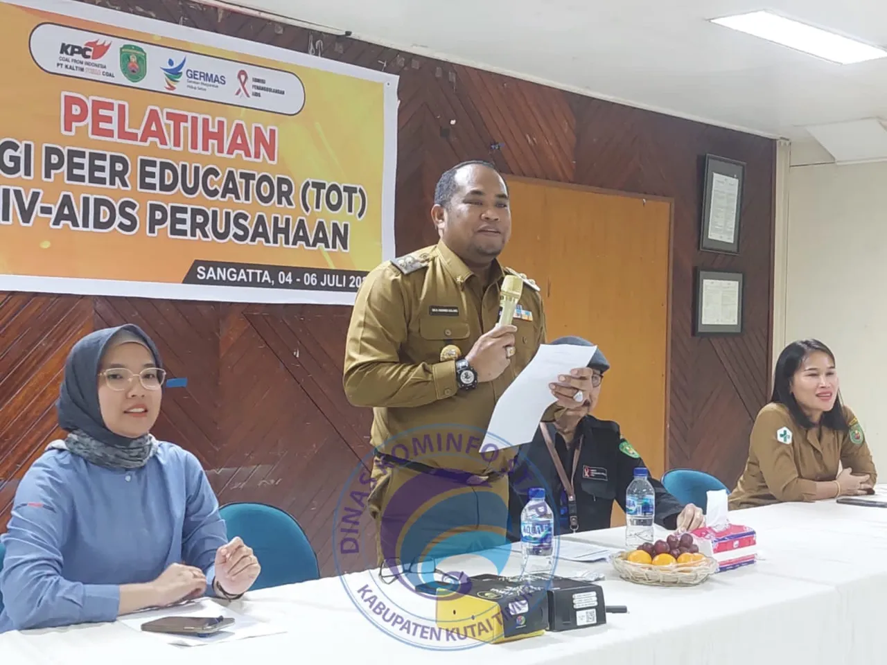 KPAD Kutim Gelar Pelatihan Peer Educator HIV-AIDS, Kasmidi Optimis Eleminasi 2030 Bisa Tercapai
