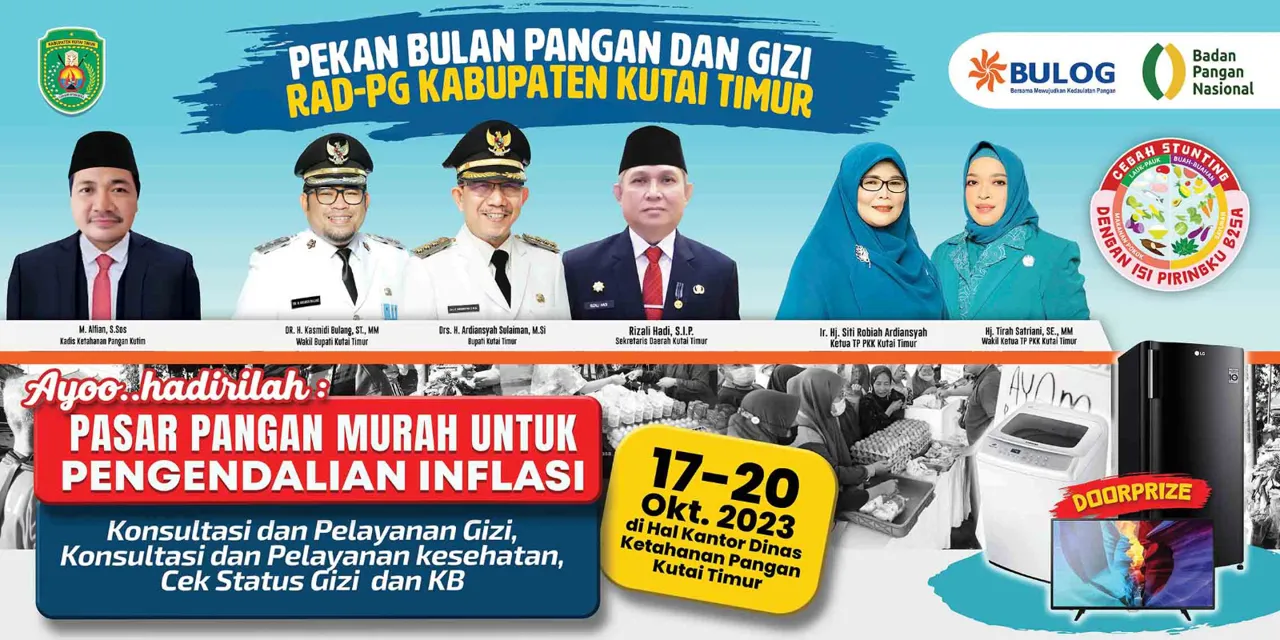 Diskepang Kutim Bakal Adakan Pasar Murah 17-20 Oktober