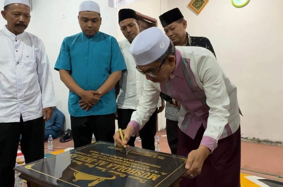 Bupati Ardiansyah: Memakmurkan Masjid Juga Jadi bagian dari wujud Keimanan dan Ketaqwaan