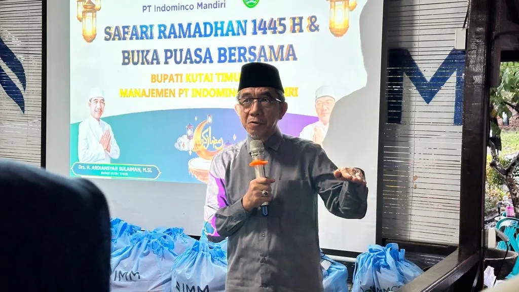 Bupati Kutim Ardiansyah Apresiasi PT Indominco Siapkan SPAM untuk Warga di Teluk Pandan