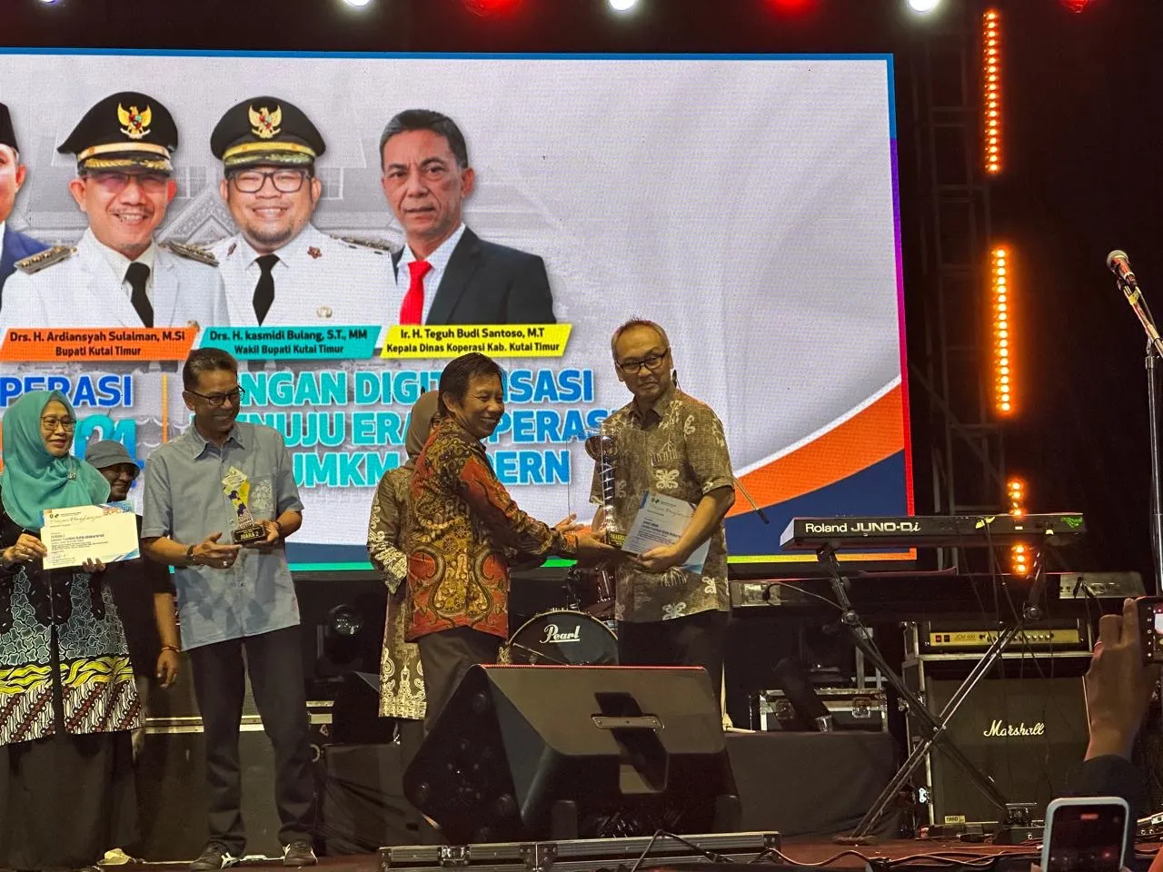 Diskominfo Staper Juara Umum di Gebyar Koperasi Expo 2024