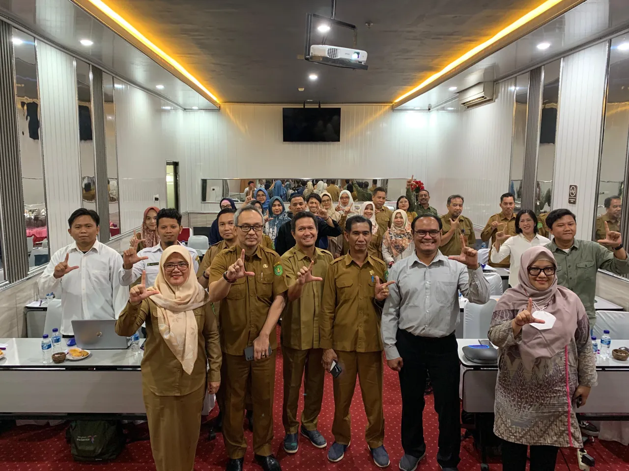 Untuk Hasilkan Persamaan Persepsi Terhadap Penyusunan Glosarium Pengelolaan SP4N LAPOR, Diskominfo Kutim Gelar FGD