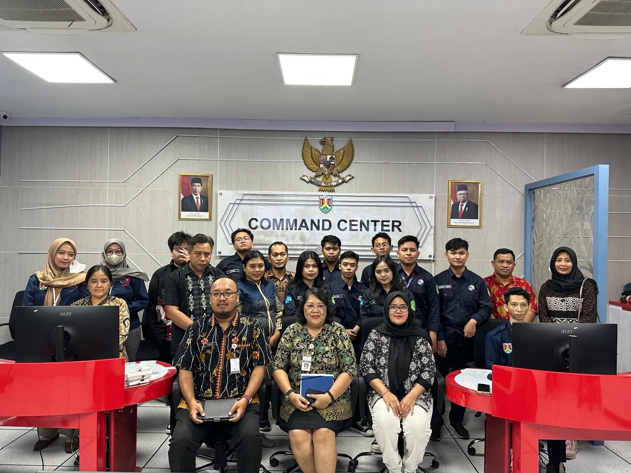 Tambah Ilmu, Operator Call Center 112 Kutim Tinjau Diskominsta Kota Magelang