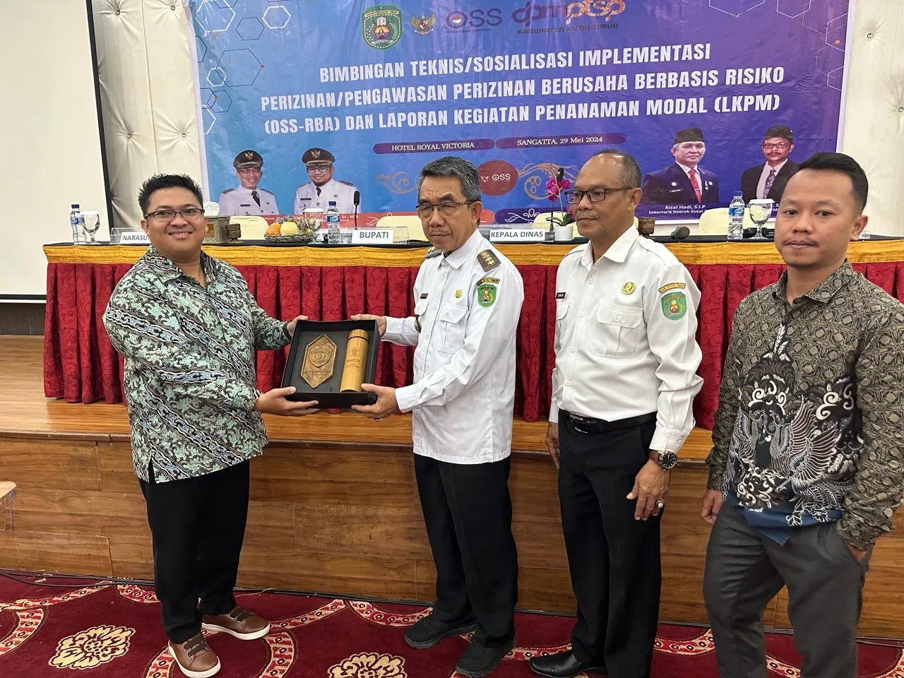 DPMPTSP Kutim Gelar Bimtek dan Sosialisasi Perizinan Berbasis Risiko, Diikuti 75 Pelaku Usaha