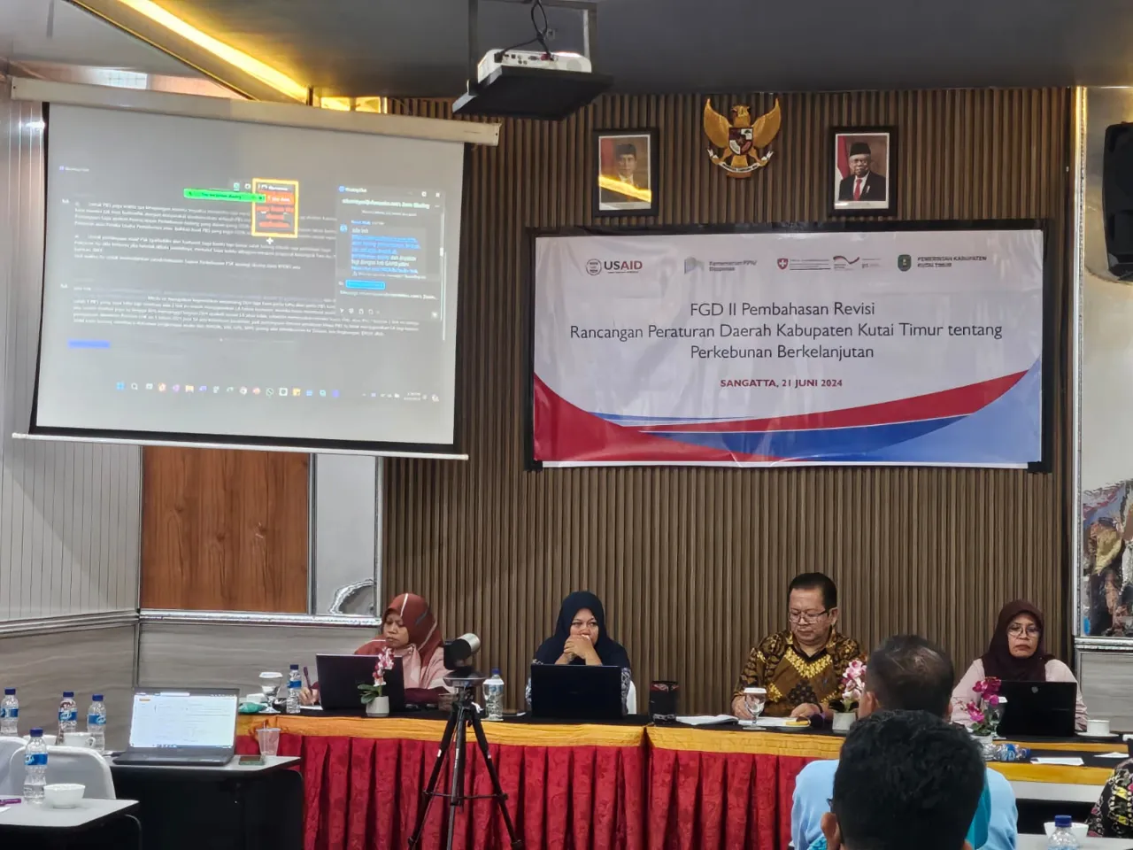 Disbun Gelar FGD dengan Topik Bahasan Revisi Raperda Kutim tentang Perkebunan Berkelanjutan