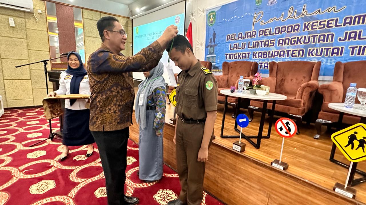 Kesadaran dan Pemahaman tentang Keselamatan Berlalu-Lintas Penting, Dishub Kutim Gelar Pemilihan Pelopor Keselamatan tingkat Kabupaten, Diikuti 50 Siswa