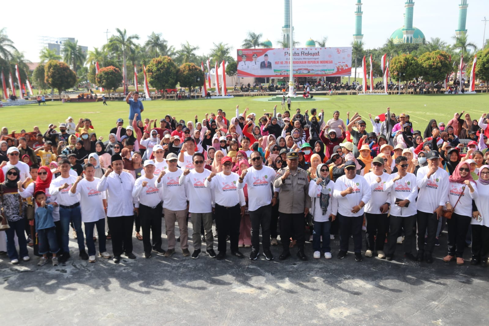 Pesta Rakyat di HUT ke 79 RI Berlangsung Meriah, Wabup Kasmidi: Jaga Kebersamaan