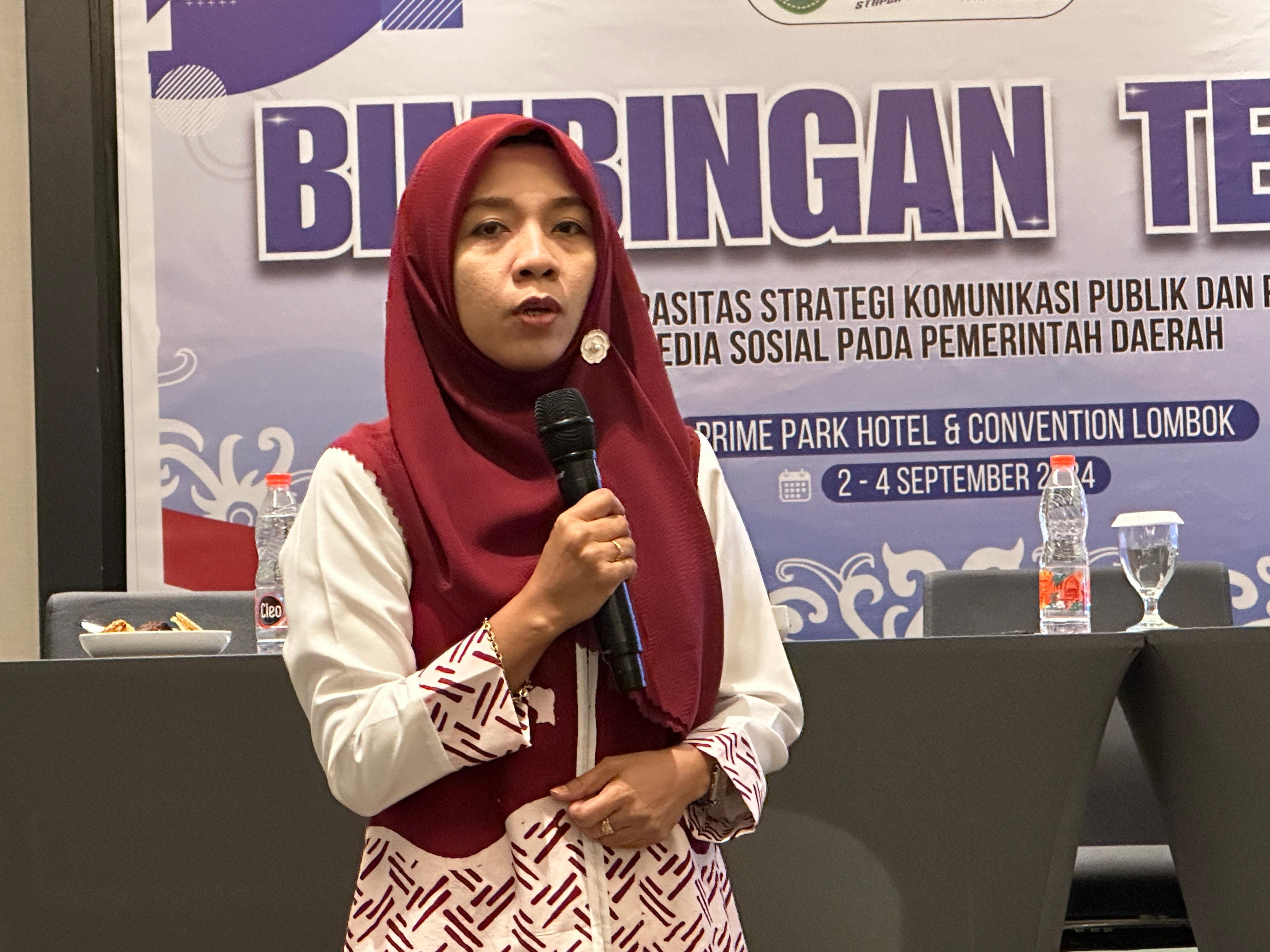 Peserta Bimtek Diberi Pemahaman Terkait Konsep Dasar Komunikasi Publik, Strategi Pengelolaan Komunikasi Publik Hingga Monitoring Opini