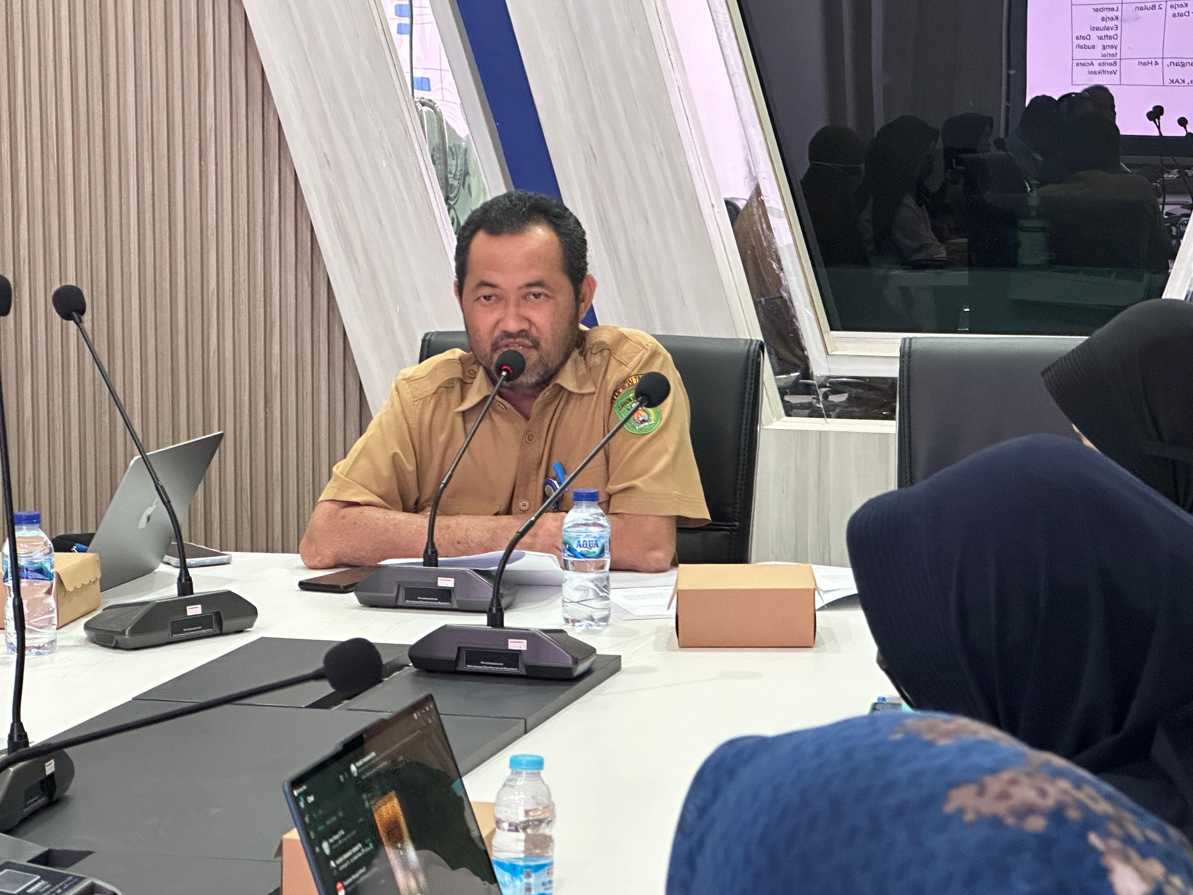 Selaraskan Metode Serta Teknik Pengumpulan Data, Diskominfo Staper Kutim Gelar Rakor Pengumpulan Data