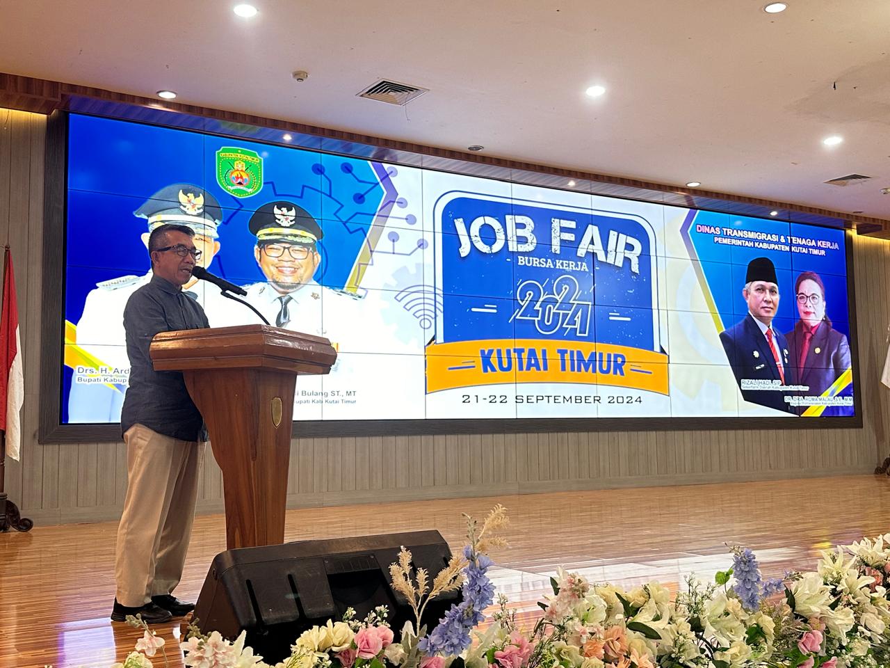 Job Fair di Kutim Buka 2.619 Lowongan Pekerjaan, Bupati Ardiansyah:  Utamakan Tenagakerja Lokal
