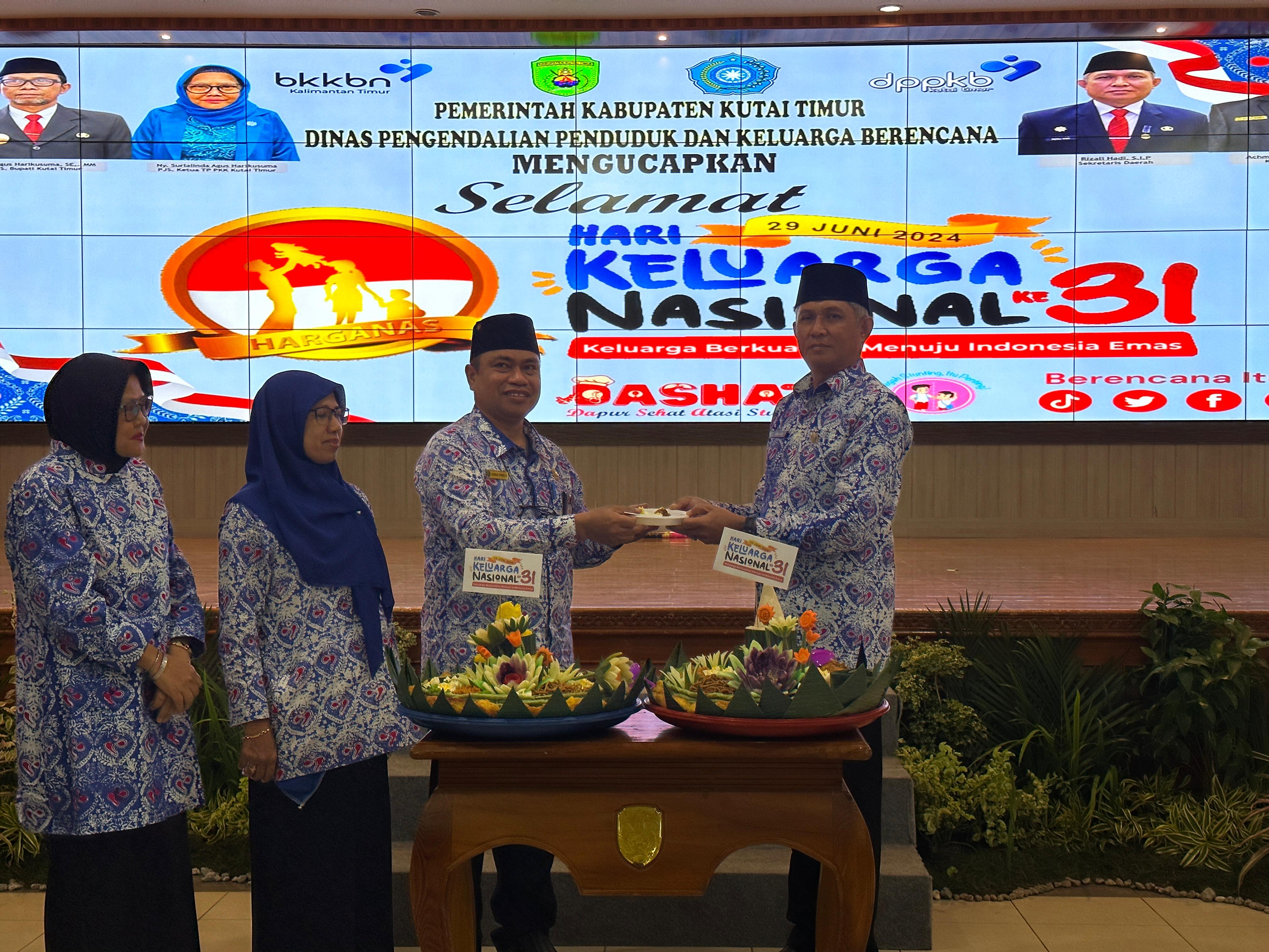Kadis DPPKB Kutim Junaidi sebut di Kutim Terjadi Penurunanan Stunting, Diharapkan Semua Terus Berkolaborasi Turunkan Stuntung di Kutim 