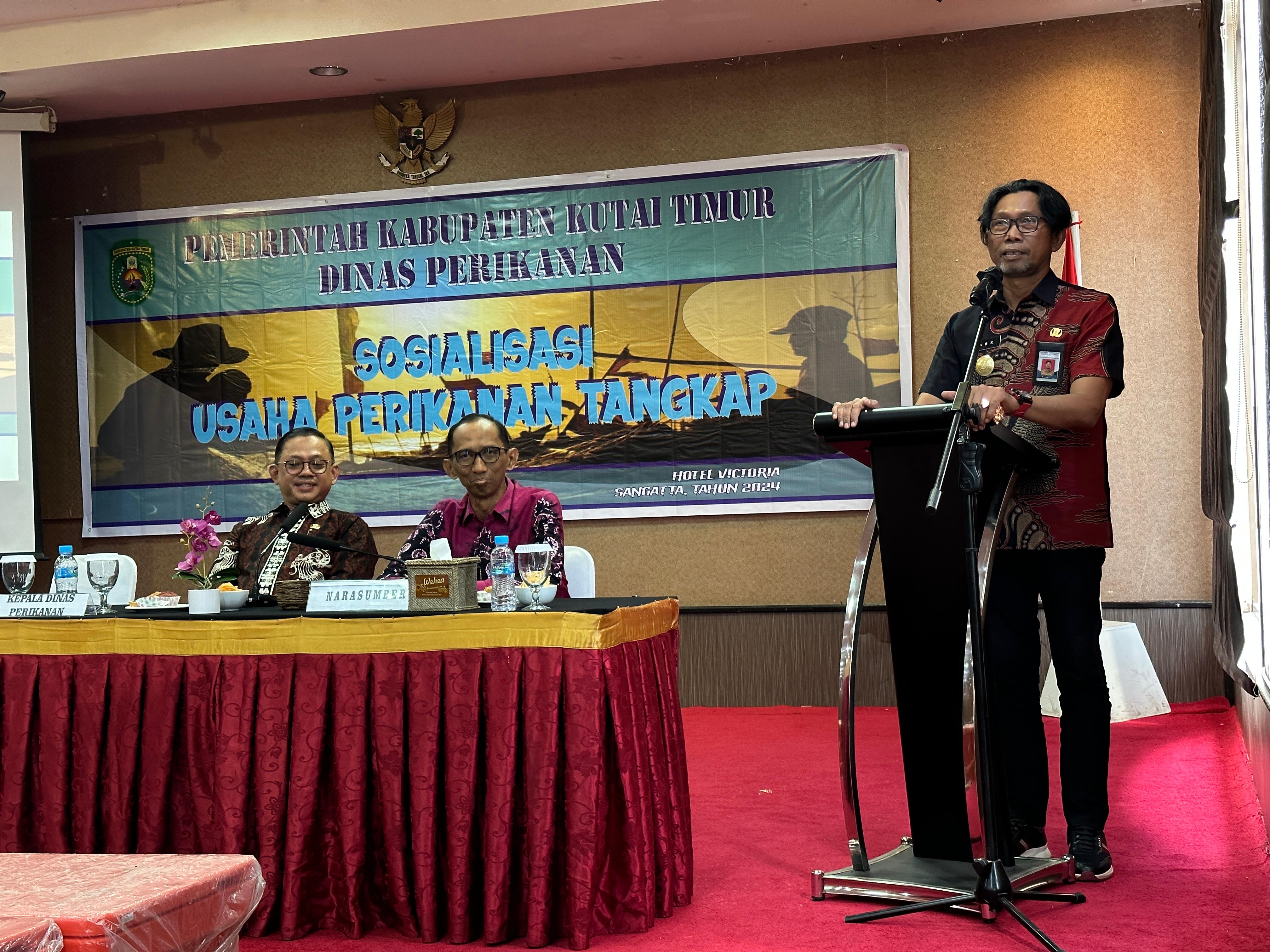 150 Nelayan Ikuti Bimtek Garapan Dinas Perikanan, Pjs Bupati AHK: Rendah Investasi di Bidang Kelautan dan Perikanan di Kutim Jadi Isu Penting