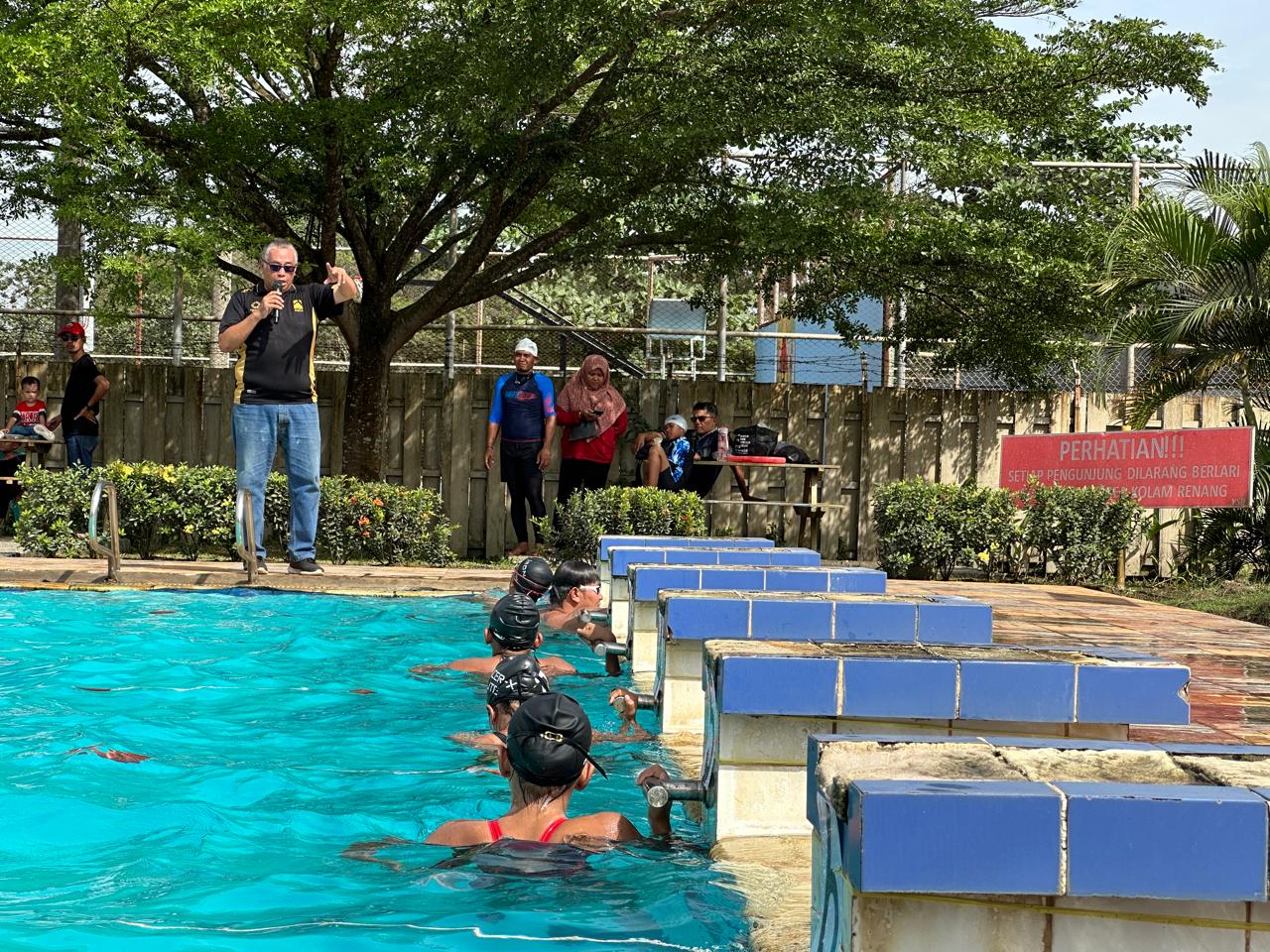 Cari Bibit Perenang Kutim, Pengurus Akuatik Kutim Gelar Coaching Clinic dan Kejuaran Sprint Race II