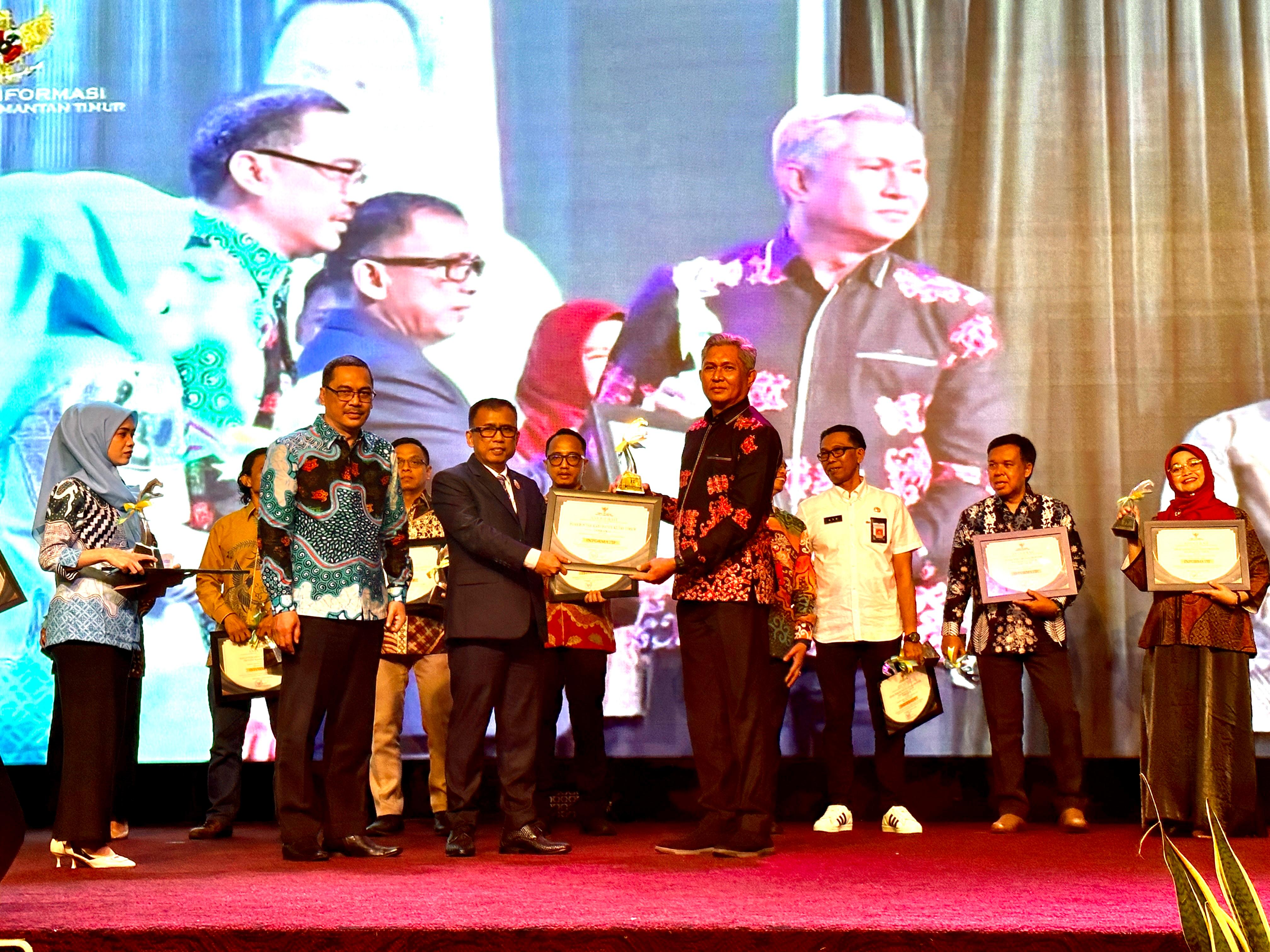 Tahun Ini Kutim Raih Terbaik ke 2 untuk Keterbukaan Informasi dan Mendapat Predikat Informatif