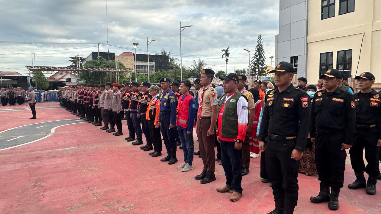Sebanyak 538 Personel Gabungan Siap Amankan Perayaan Natal 2024 di Kutim