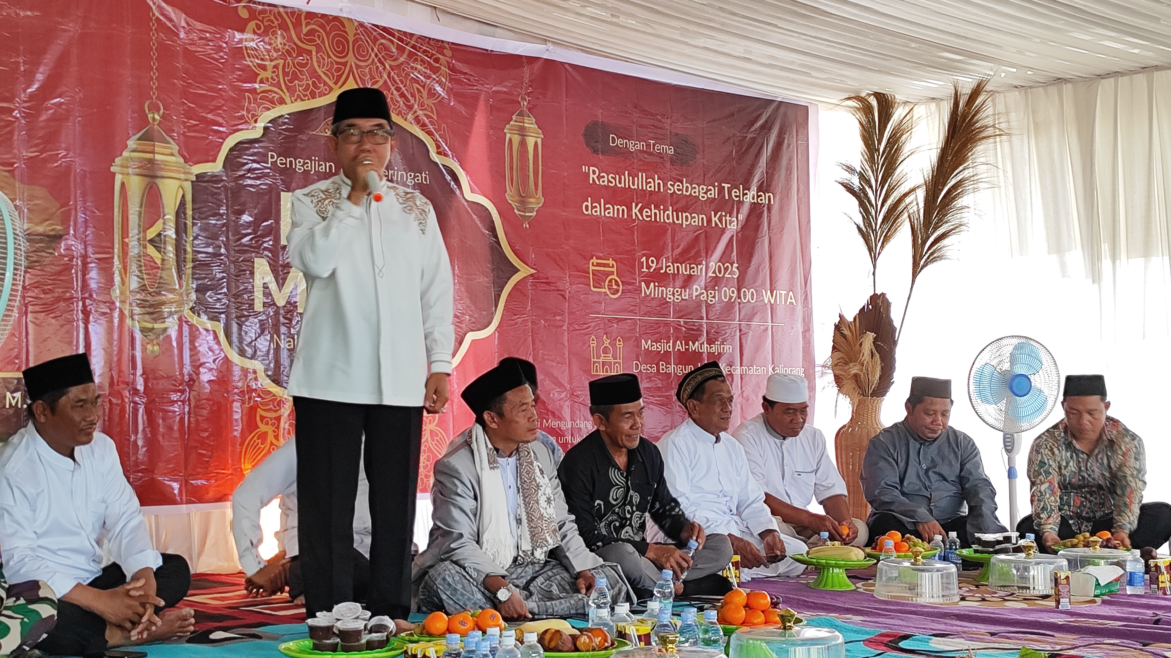 Bupati Kutim Ardiansyah Hadiri Isra Mir'raj dengan Masyarakat di Kaliorang Ingatkan Bulan Rajab Isi dengan Hal-Hal Baik