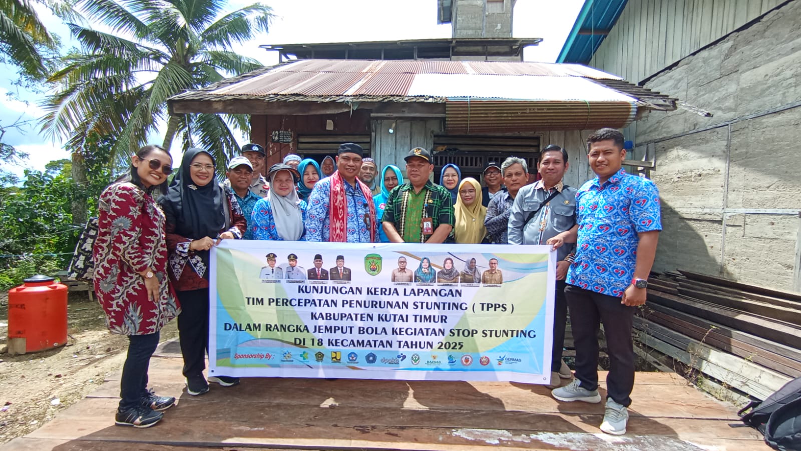TPPS Kutim Kembali Laksanakan Cap Jempol Stop Stunting, Kali Ini di Kecamatan Telen