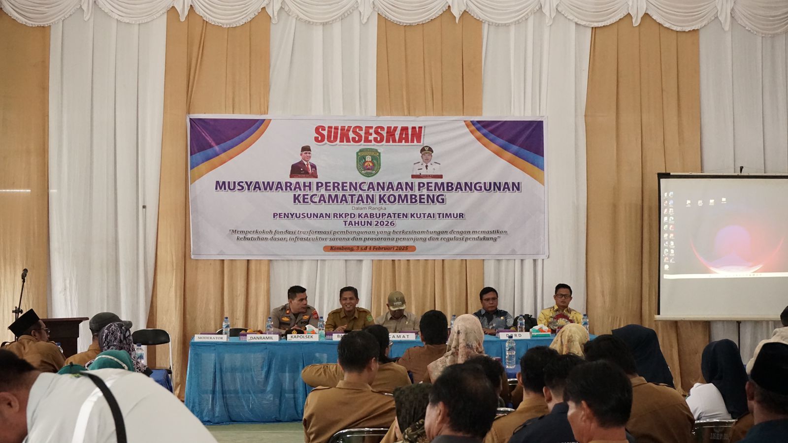 Musrenbangcam Kongbeng 2025: Sinkronisasi Usulan Pembangunan dengan Visi Bupati Terpilih