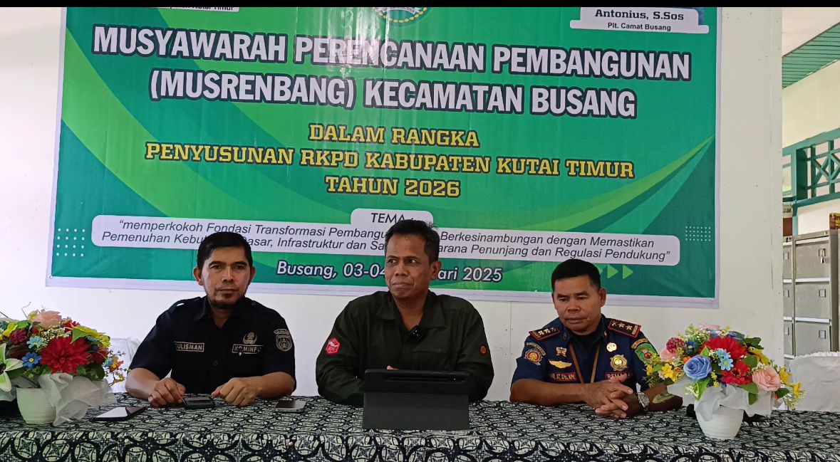 Musrenbang di Busang Berjalan Lancar, Infrastruktur Dasar Masih Jadi Topik Hangat Pembahasan