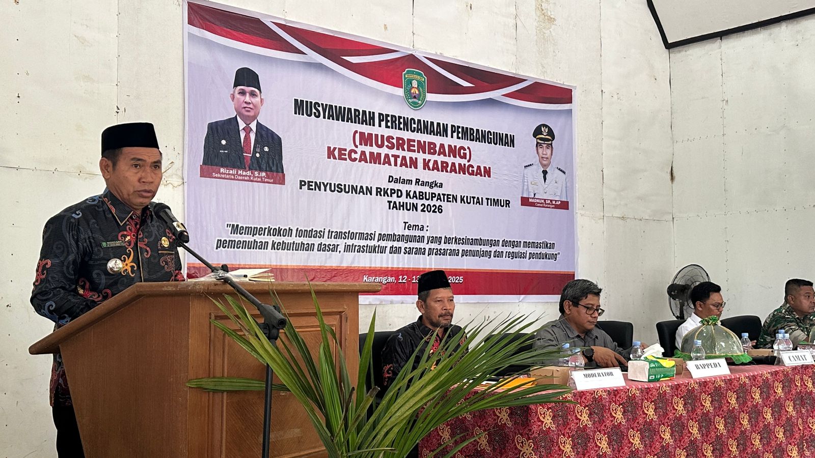 Kecamatan Karangan Prioritaskan Peningkatan Jalan, Kebutuhan Air dan Listrik