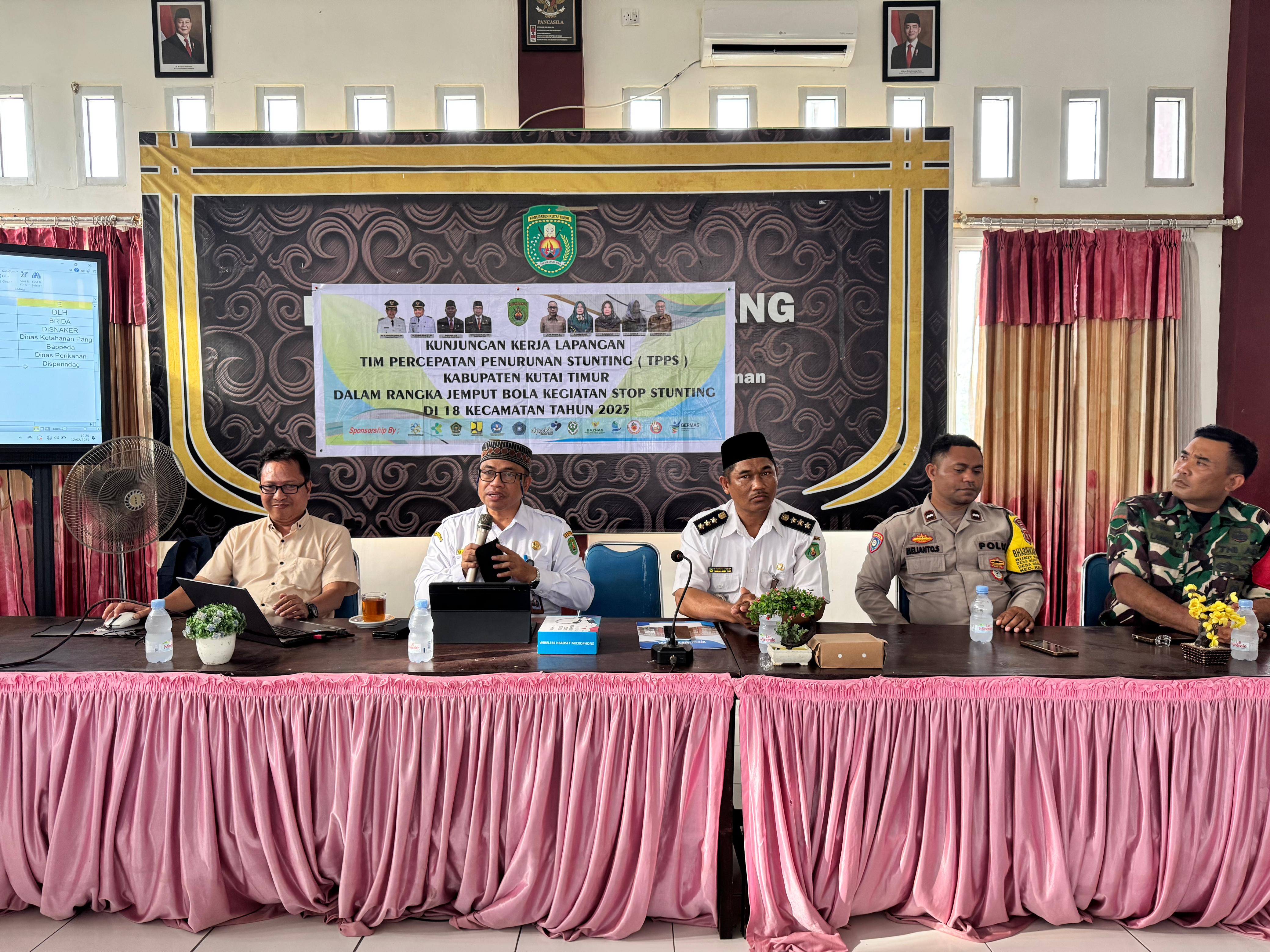 Junaidi Sekretaris TPPS Kutim: Setiap Kecamatan Memiliki 2 Lokus Prioritas Penanganan Stunting