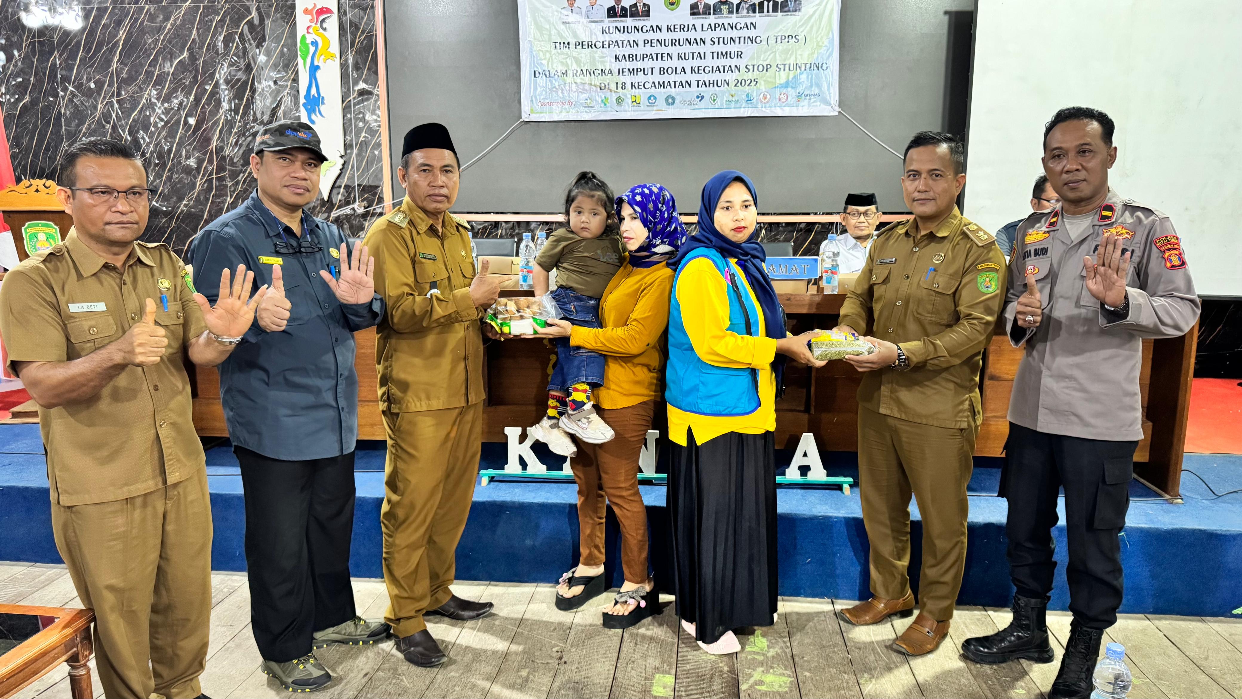 Camat, Kades, PT Telen dan GAM Siap Jadi Orang Tua Asuh Anak Stunting di Karangan