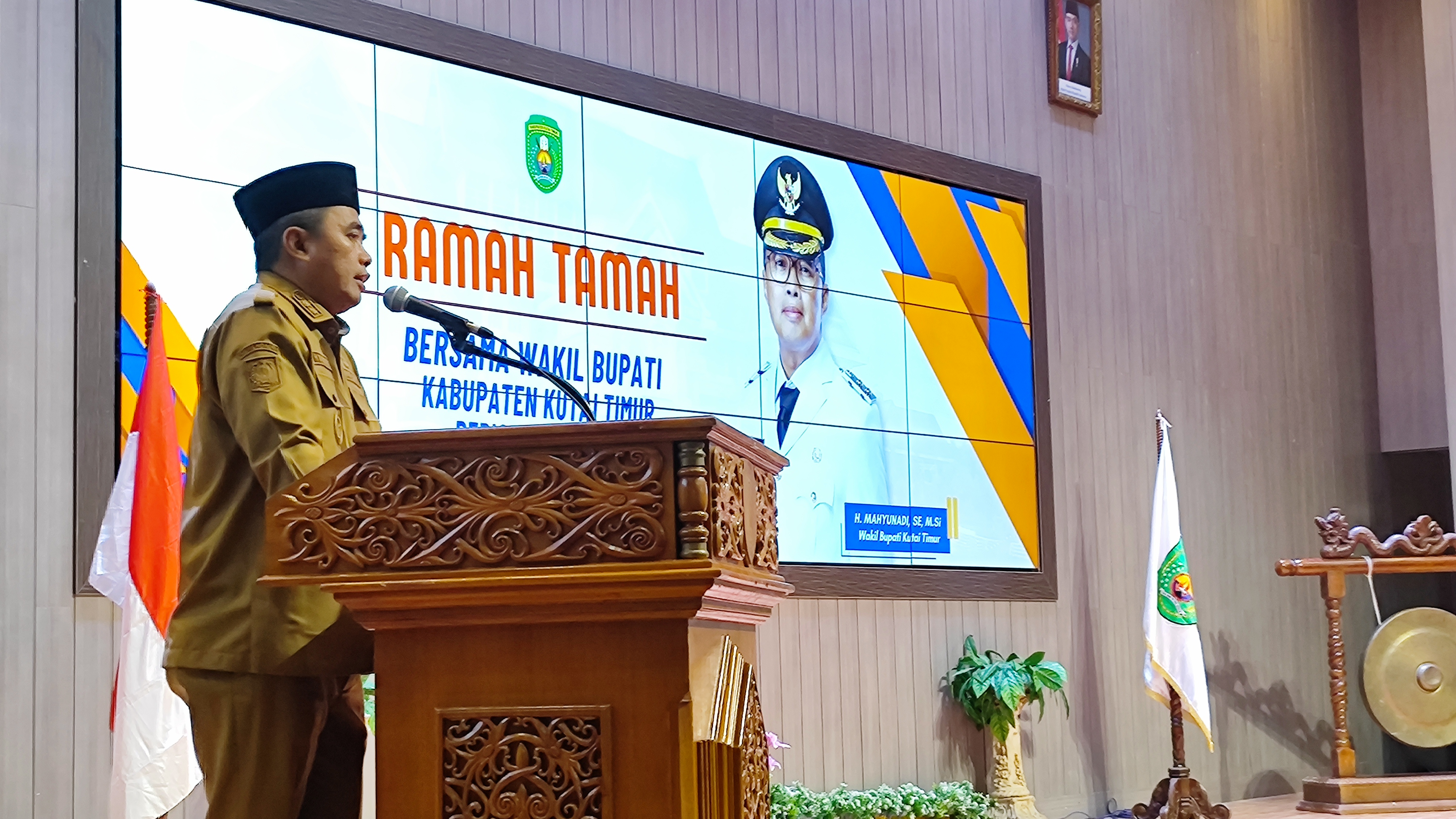 Awali Tugasnya, Wabup Mahyunadi Lakukan Ramah Tamah dengan ASN di Lingkup Pemkab Kutim