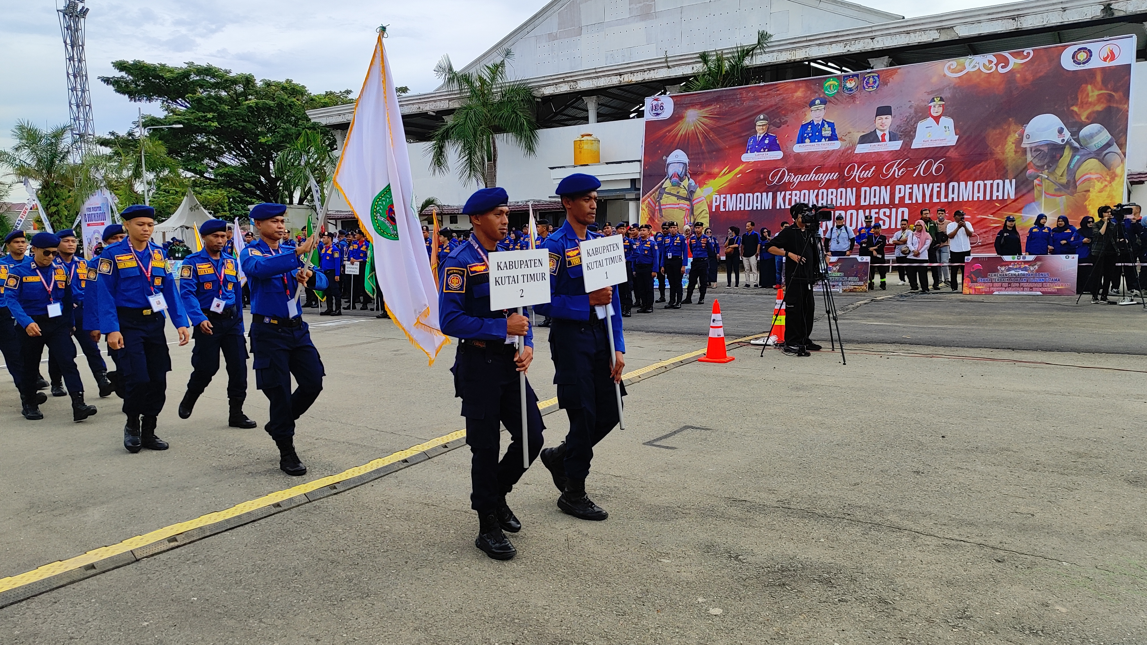 Damkar Kutim Ikuti NFSC Tingkat Nasional 2025, Failu Optimis Kutim Bisa Masuk 6 Besar