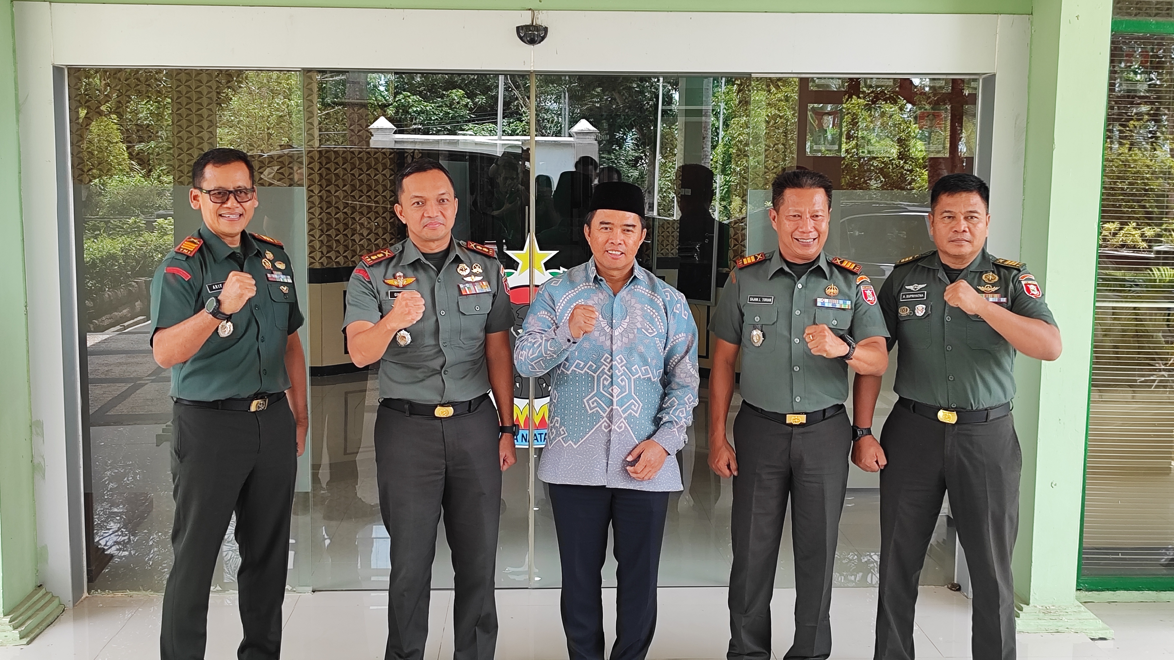 Jalin Keakraban dan Silaturahmi Wabup Mahyunadi Kunjungi ke Forkopimda Kutim