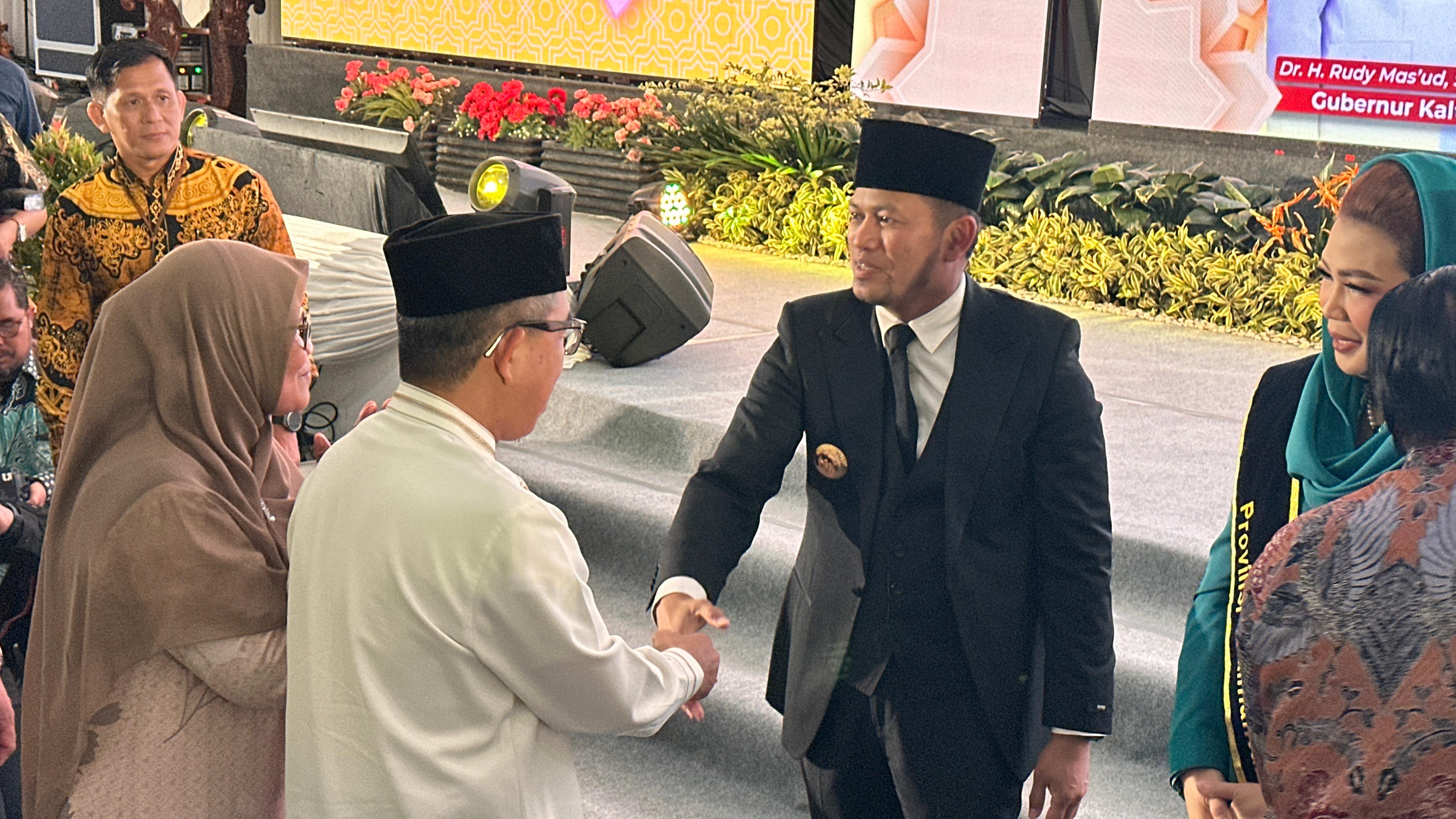Hadiri Pisah Sambut Gubernur Kaltim, Bupati Ardiansyah: Kutim Siap Akselerasikan Program-program yang Dicanangkan Pemprov
