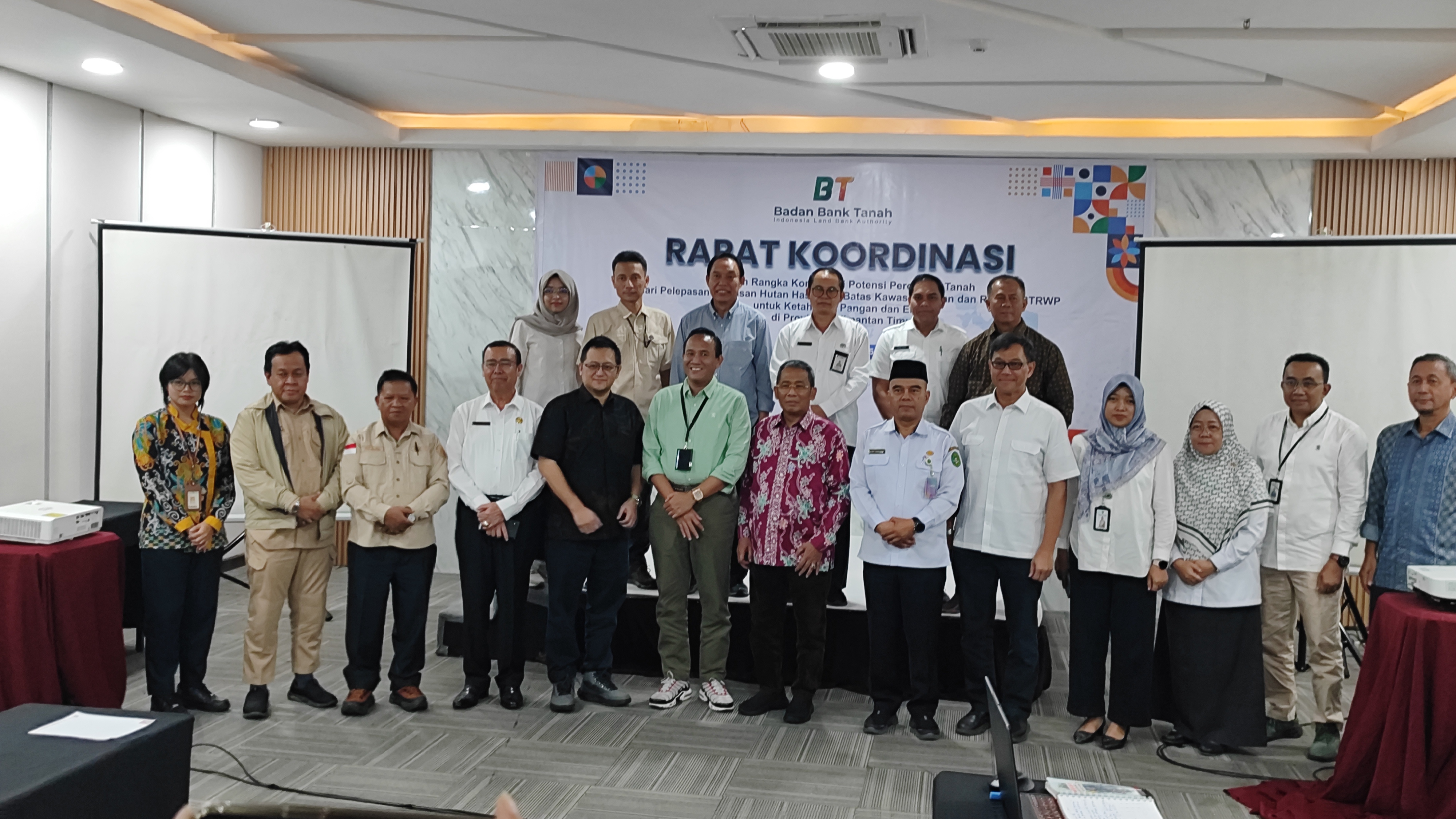 Badan Bank Tanah Gelar Rakor Asisten Pemkesra Poniso: Data-data Bisa Digunakan untuk Petakan Kondisi serta Status Tanah