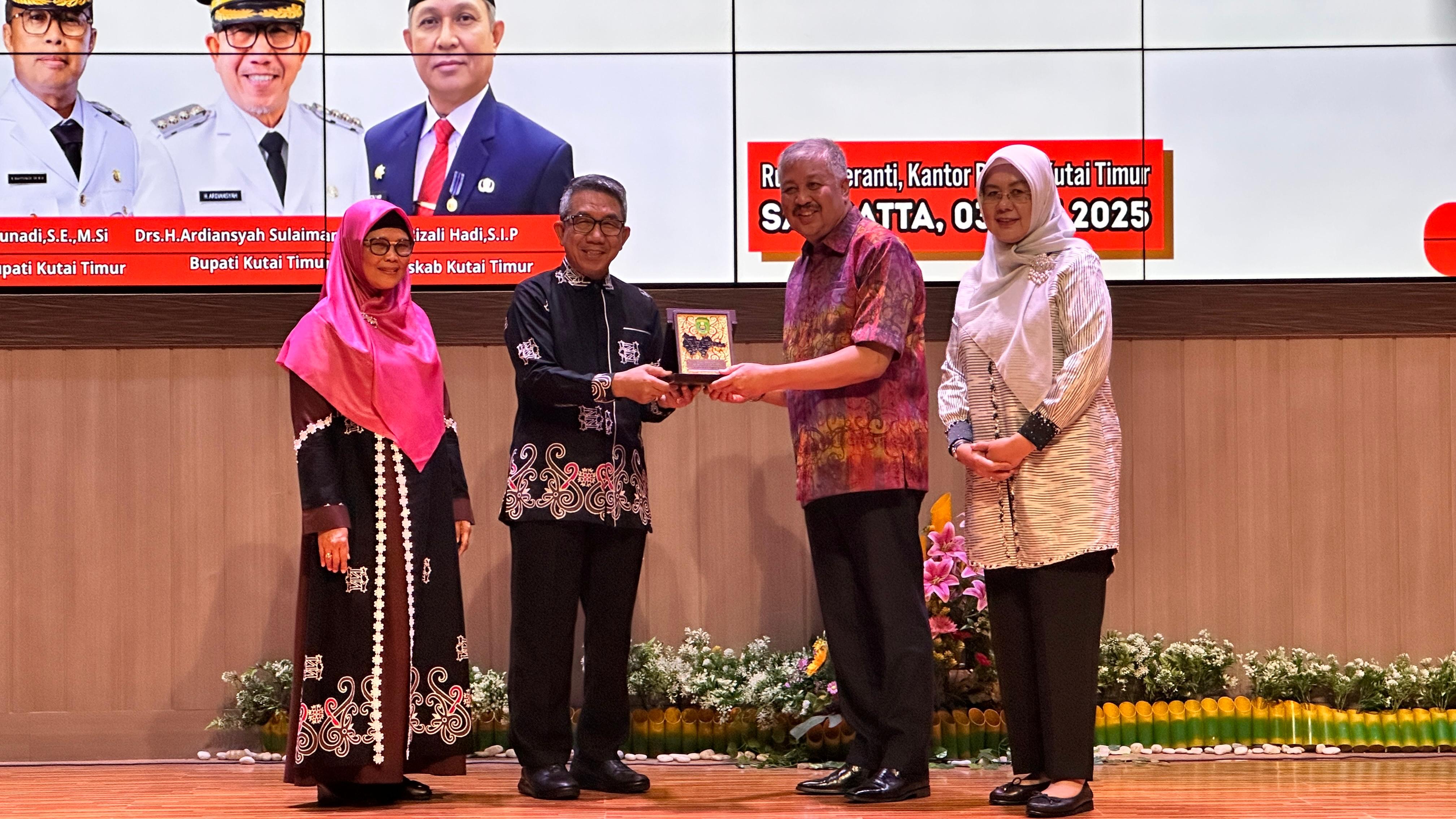 Pemkab Kutim Gelar Ramah Tamah Sambut Kedatangan Bupati Pinrang dalam Rangka Kunker 