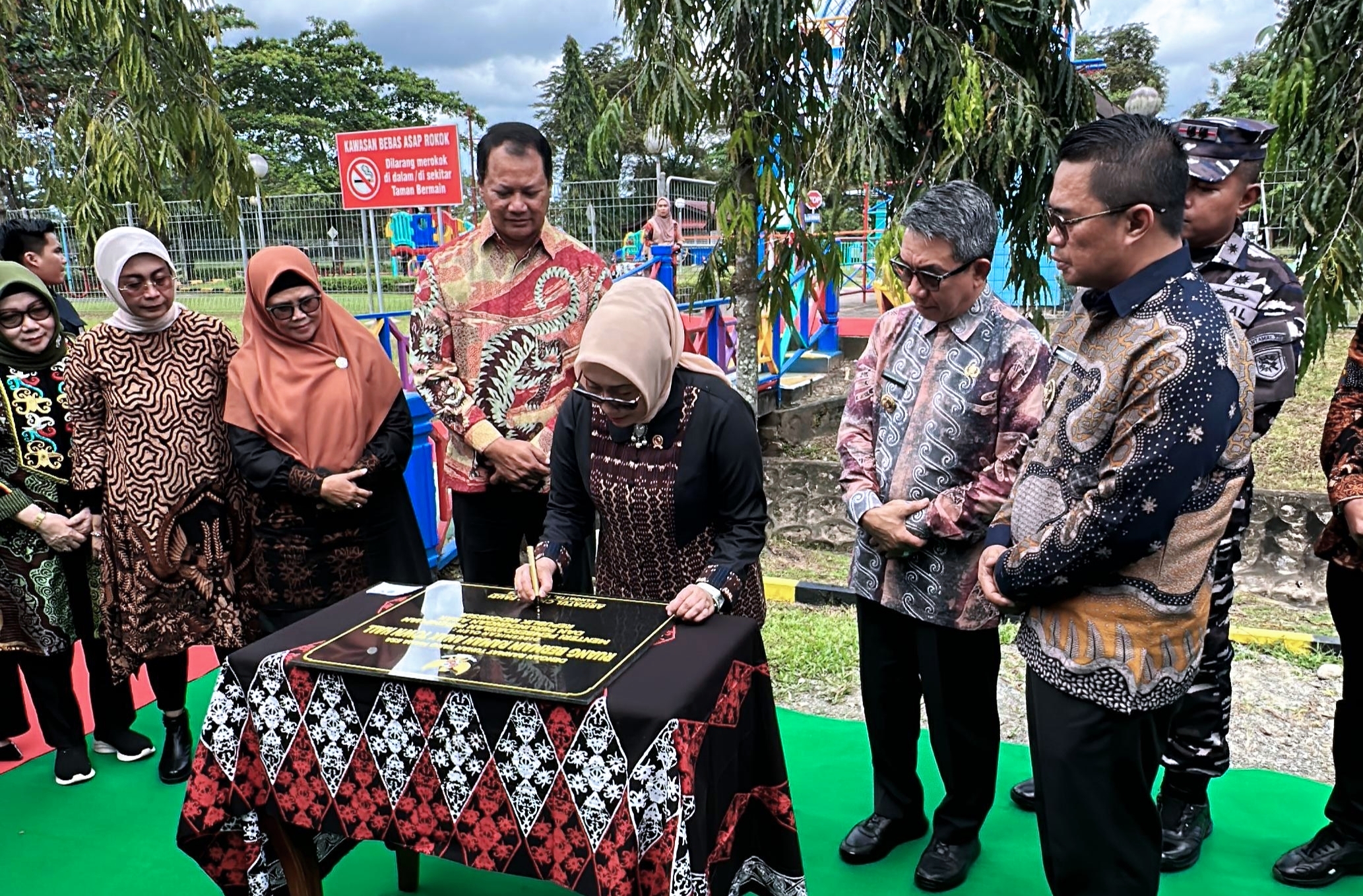 KemenPPPA  Resmikan Ruang Bermain Ramah Anak di Kutim, Tekankan Kolaborasi dan Sinergi dengan Berbagai Pihak