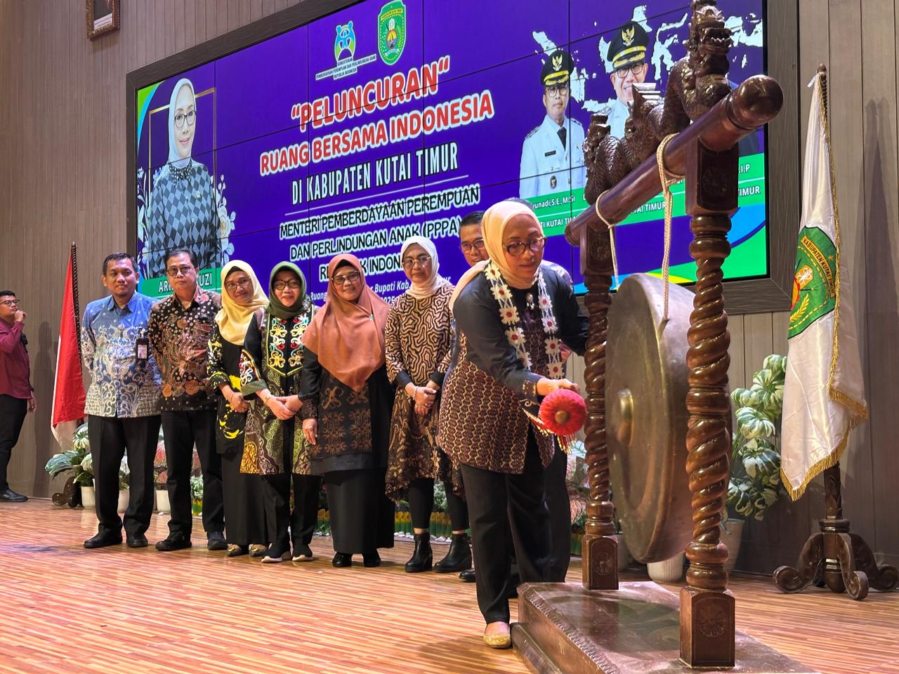 RBI Kutim di Launching, Menteri PPPA RI: Solusi Kekerasan dan Kecanduan Gadget Pada Anak