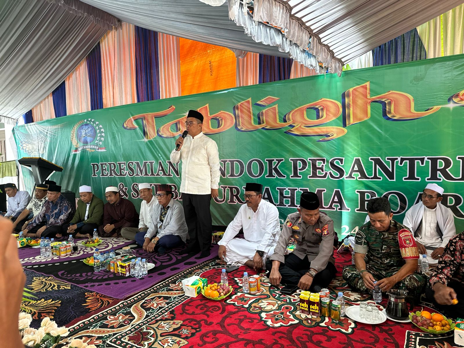 Hadiri Tabligh Akbar dan Peresmian Pesantren Baiturahman, Mahyunadi: Pemerintah Siap Bantu dalam Pembangunan dan Perizinan Sekolah