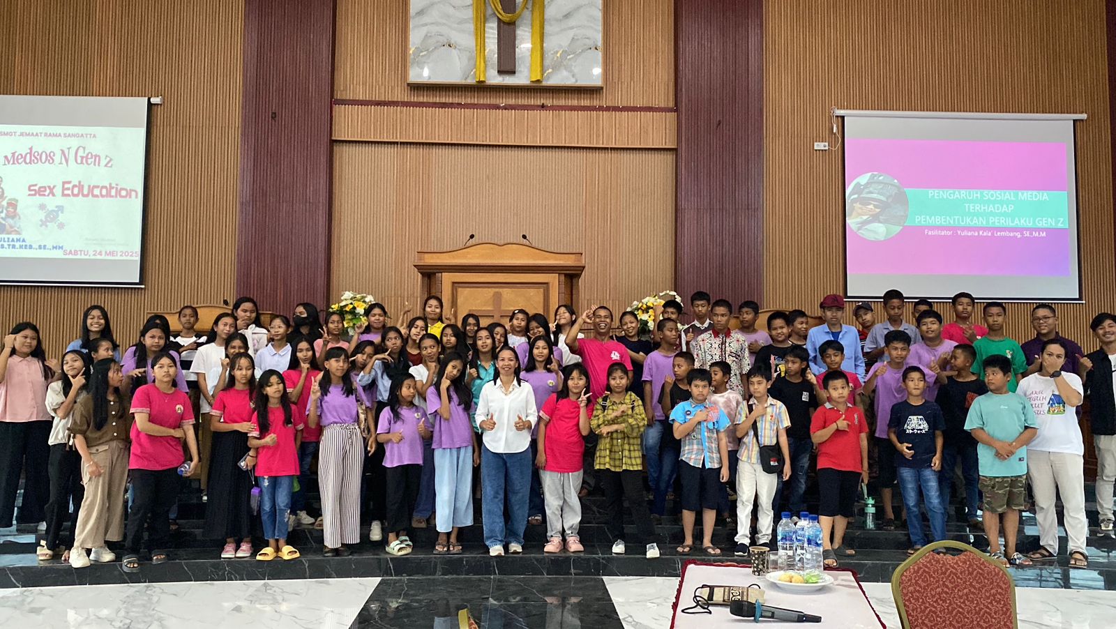 Bina Karakter Anak, SMGT Jemaat Rama Sangatta Beri Edukasi Seks dan Pengaruh Sosmed