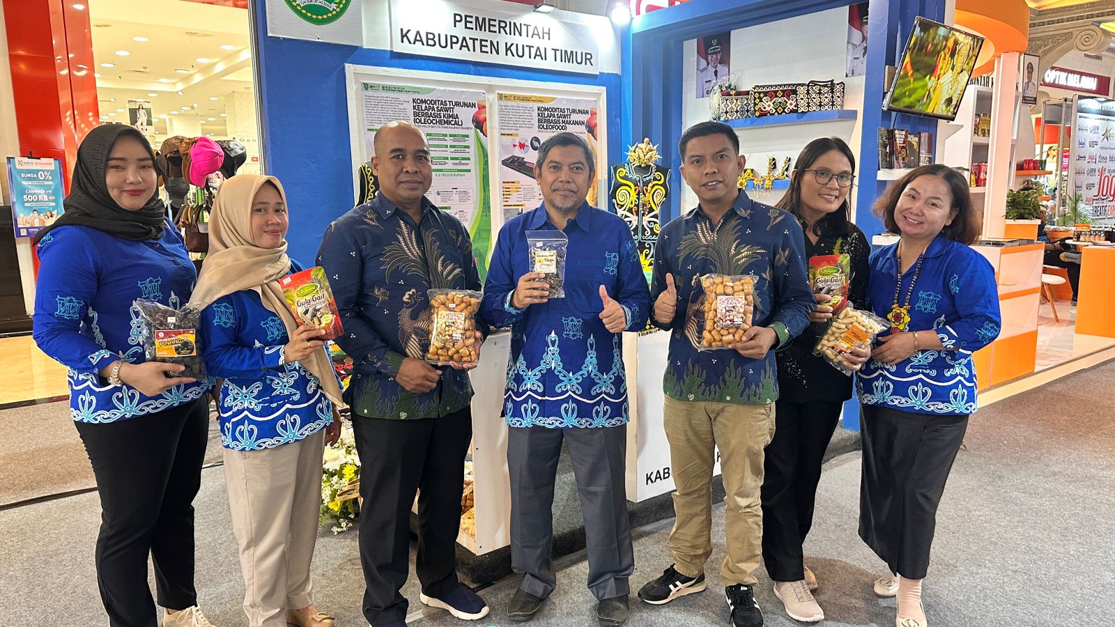 Ikut  Ajang Jogja Kreatif Expo, Kutim Pamerkan Berbagai Produk Mulai dari Makanan Hingga Batik Paku dan Wakaroros 