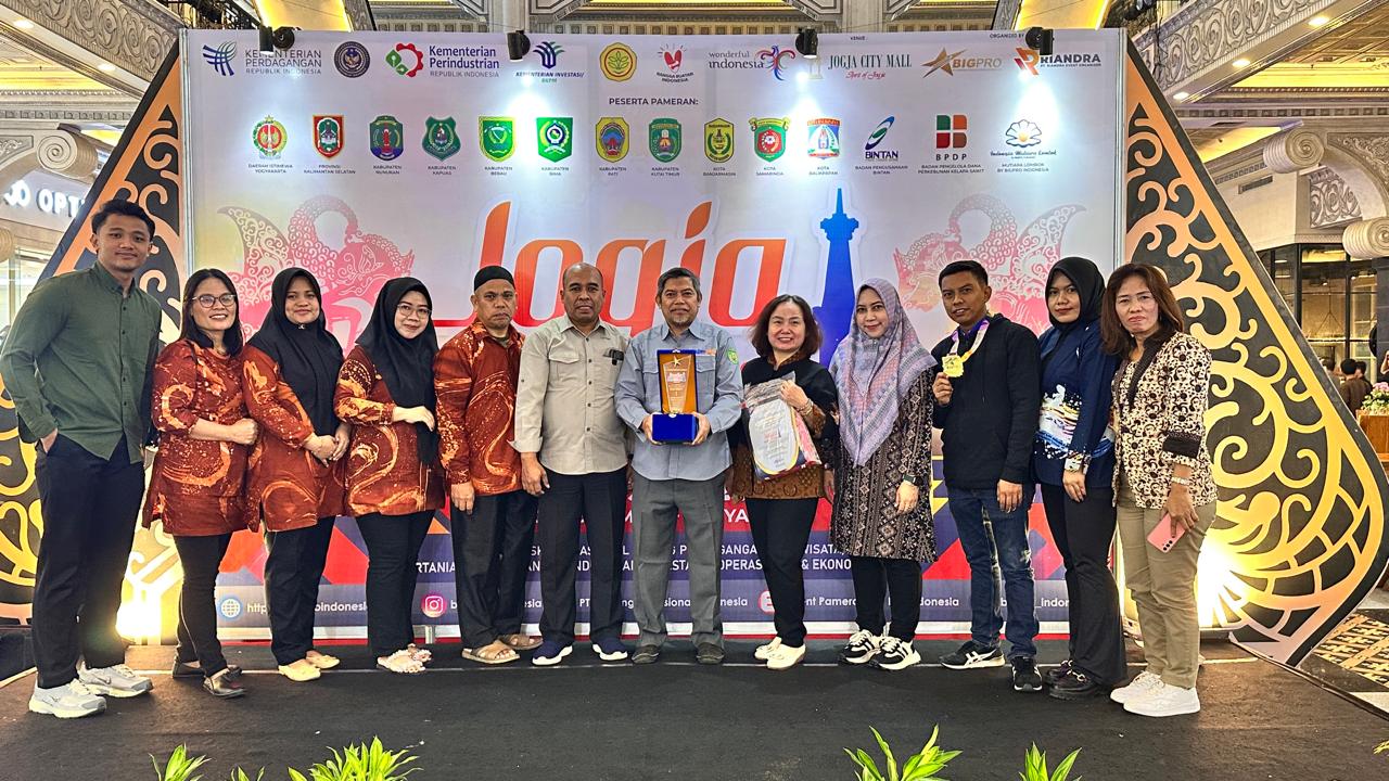 Di Ajang Jogja Kreatif Expo Produk Kutim Laku Keras Hingga Habis, Hantarkan Raih Juara I Stand Favorit