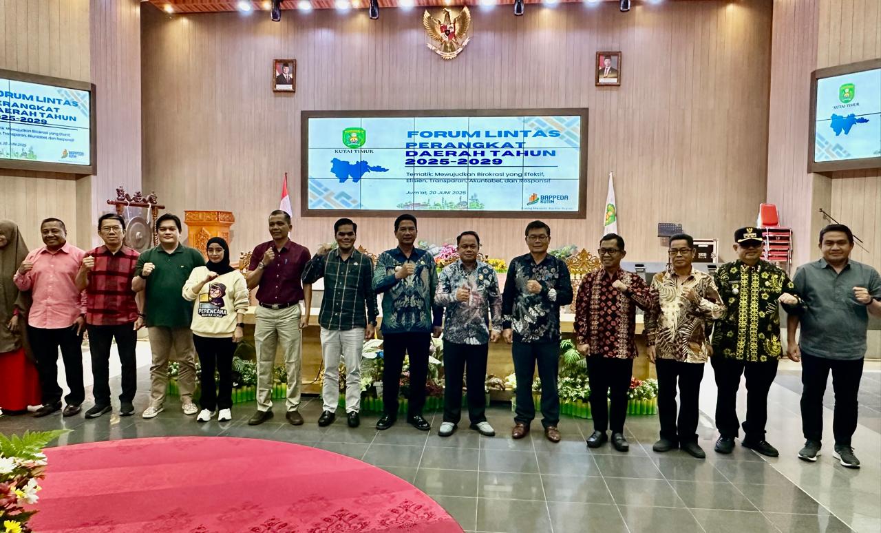 Di Forum Lintas Perangkat Daerah, Diskominfo Kutim Paparkan Sistem Pemerintahan Berbasis Elektronik