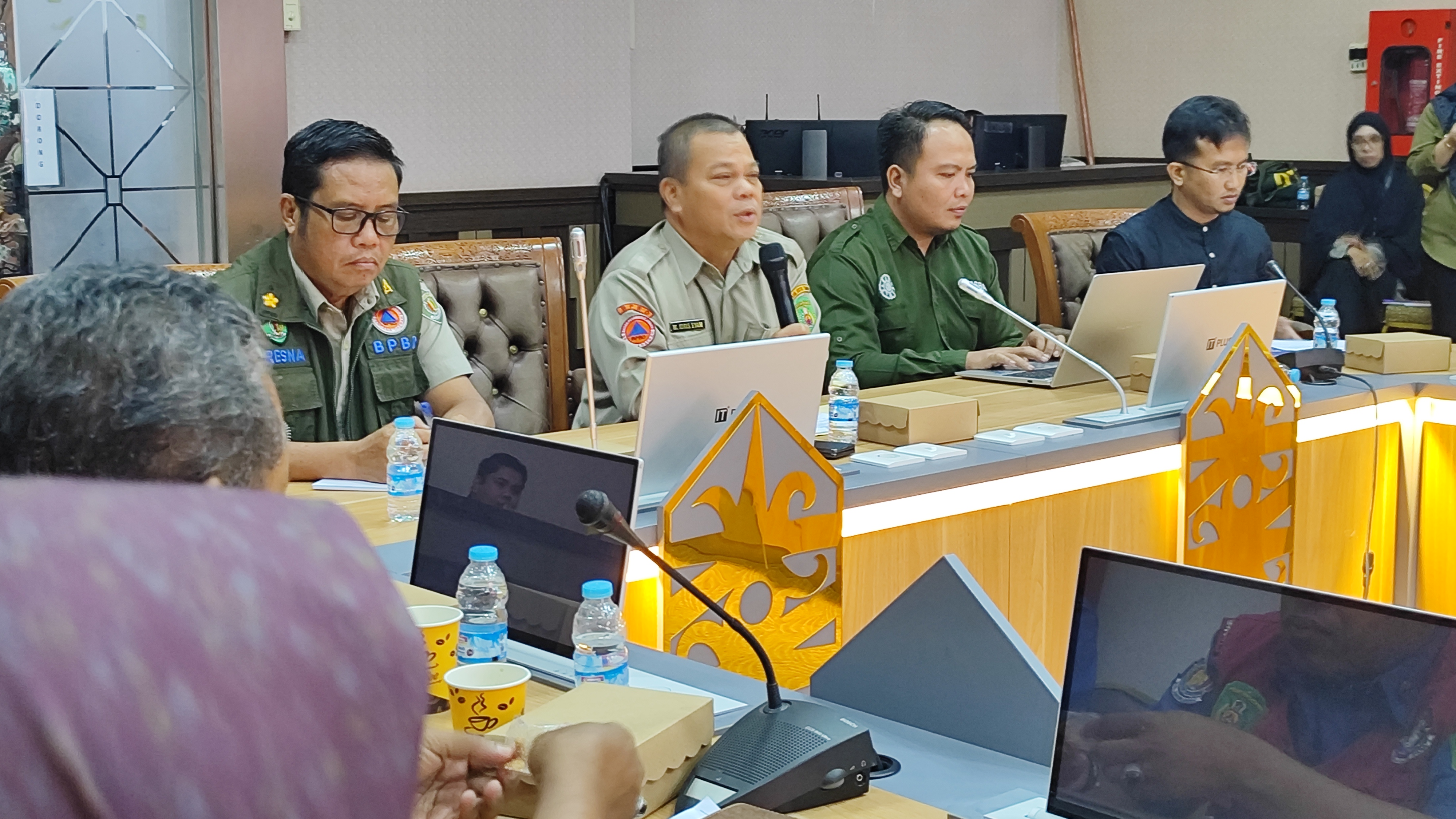 BPBD Kutim Gelar Review KRB, Jadi Landasan Penting dalam Menyusun Strategi dan Kebijakan Penanggulangan Bencana  