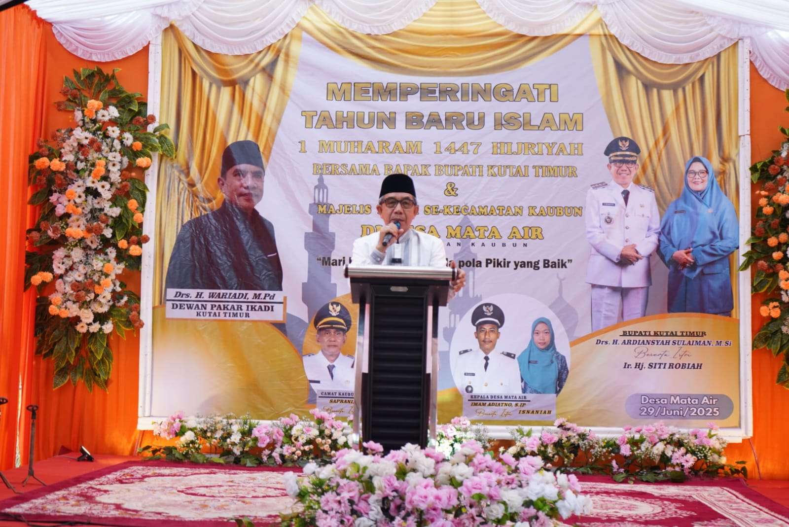 Peringati Tahun Baru Islam, Bupati Ardiansyah: Gunakan Setiap Detik di Bulan Muharram untuk hal-hal Baik
