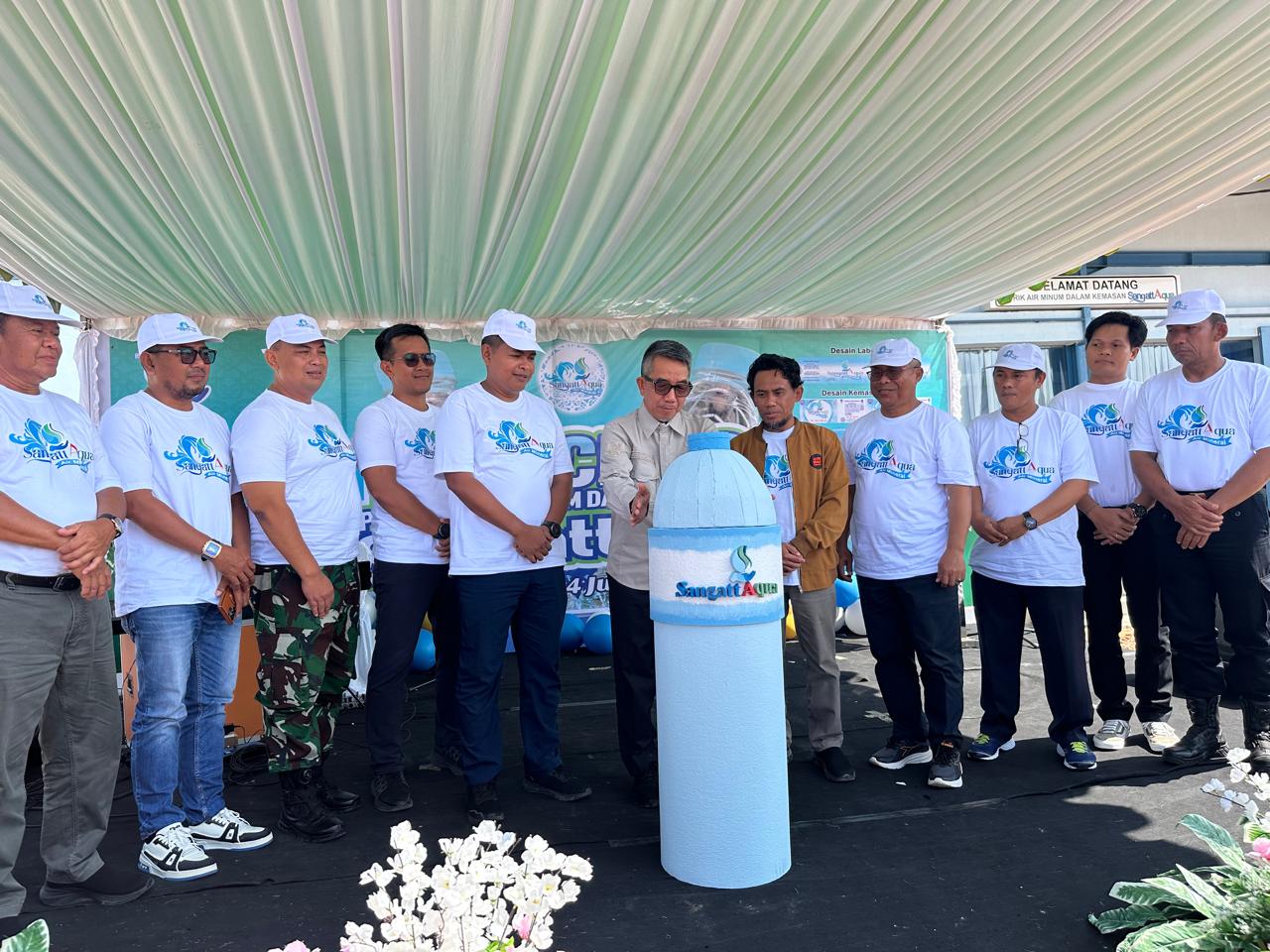 SangattAqua Resmi Diluncurkan, Bupati Ardiansyah: Inovasi Meningkatkan Pendapatan Perumdan TTB dan PAD