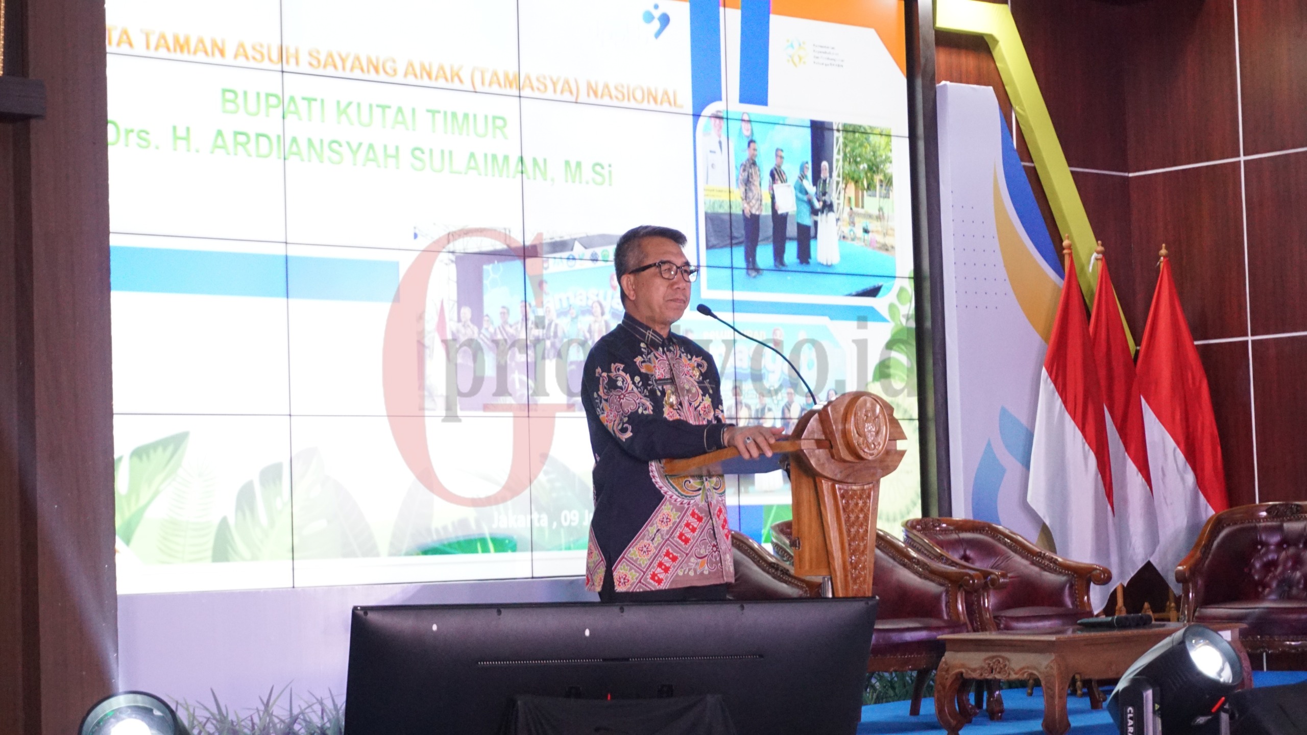 Hadiri Undangan Terkait MoU TAMASYA Nasional, Bupati Ardiansyah: Orientasi Pertama Tingkatkan Kompetensi Pengasuh di TPA