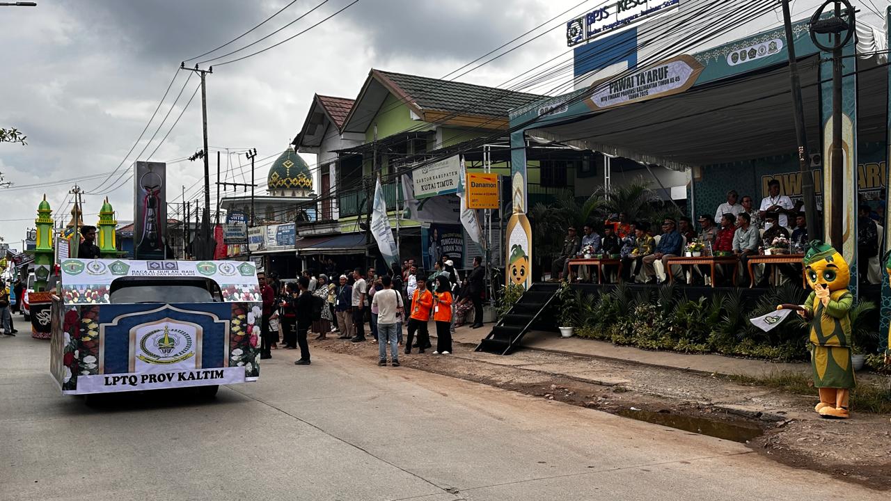MTQ ke 45 Tingkat Provinsi Kaltim Resmi Dimulai Diawali dengan Pawai Ta'aruf Hari Ini