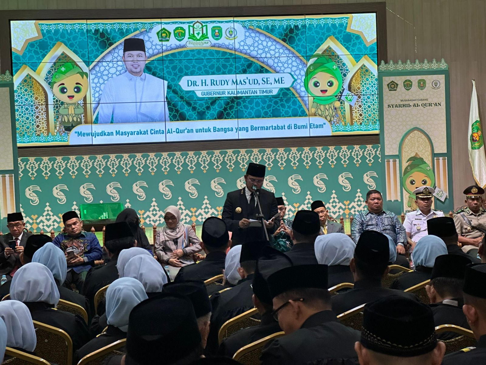 Gubernur Kaltim Rudy Mas’ud Lantik 136 Dewan Hakim Tekankan Jaga Marwah MTQ dan Junjung Tinggi Keadilan 