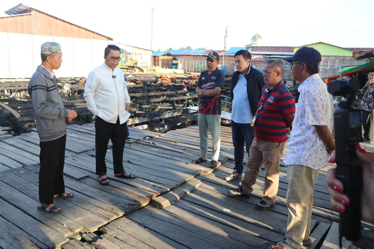 Lakukan Kunker Wabup Mahyunadi Tinjau Langsung Kondisi Pasar dan Pelabuhan Sangkulirang