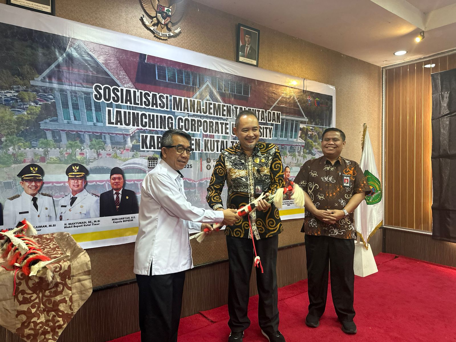 Buka Sosialisasi Manajemen Talenta dan Launching Corporate University, Bupati Ardiansyah: Ini Salah Satu Cara ASN untuk Terus Berkarya Dalam Karir